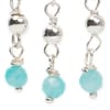 Blue Amazonite & Silver