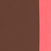 Hot Chocolate & Coral Stripe