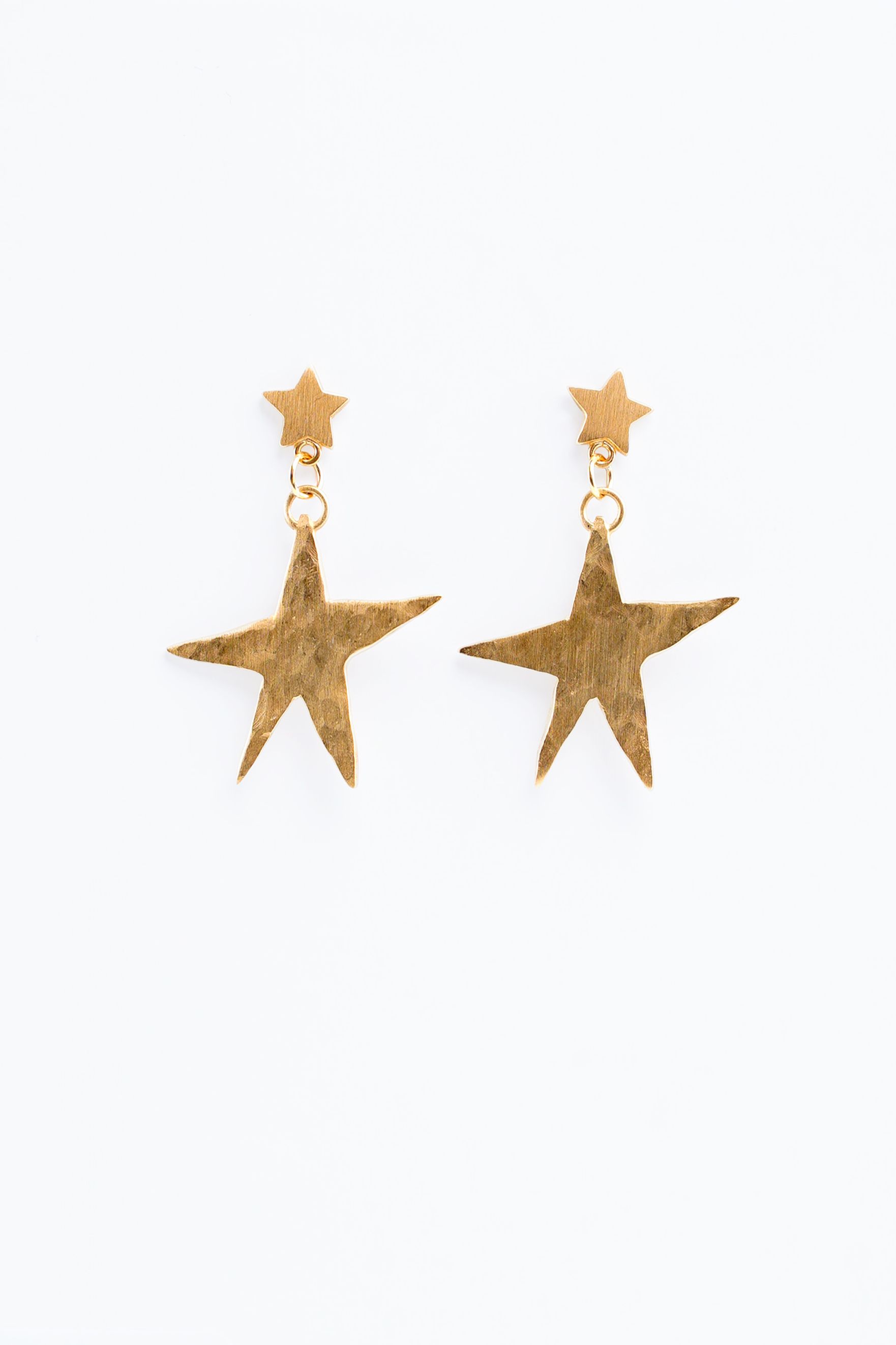 Star Earrings Gold