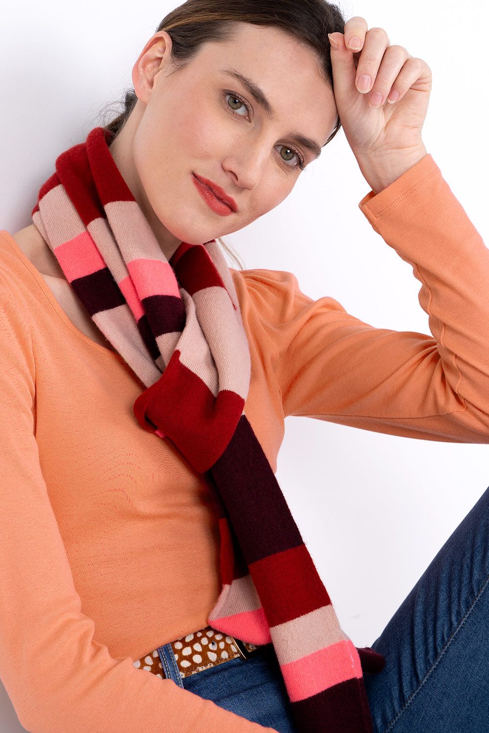 Cashmerino Stripe Scarf