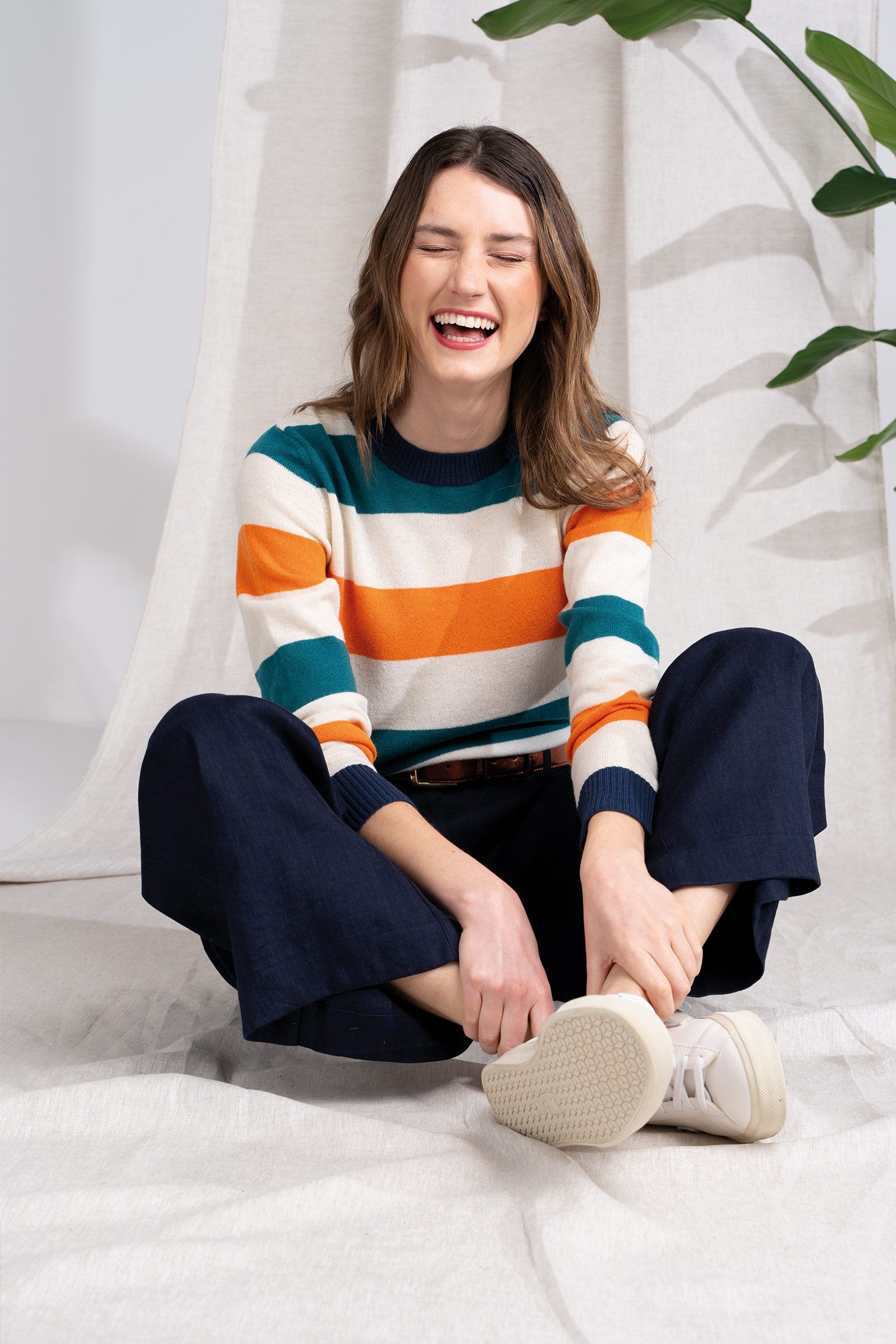 Elodie Stripe Sweater