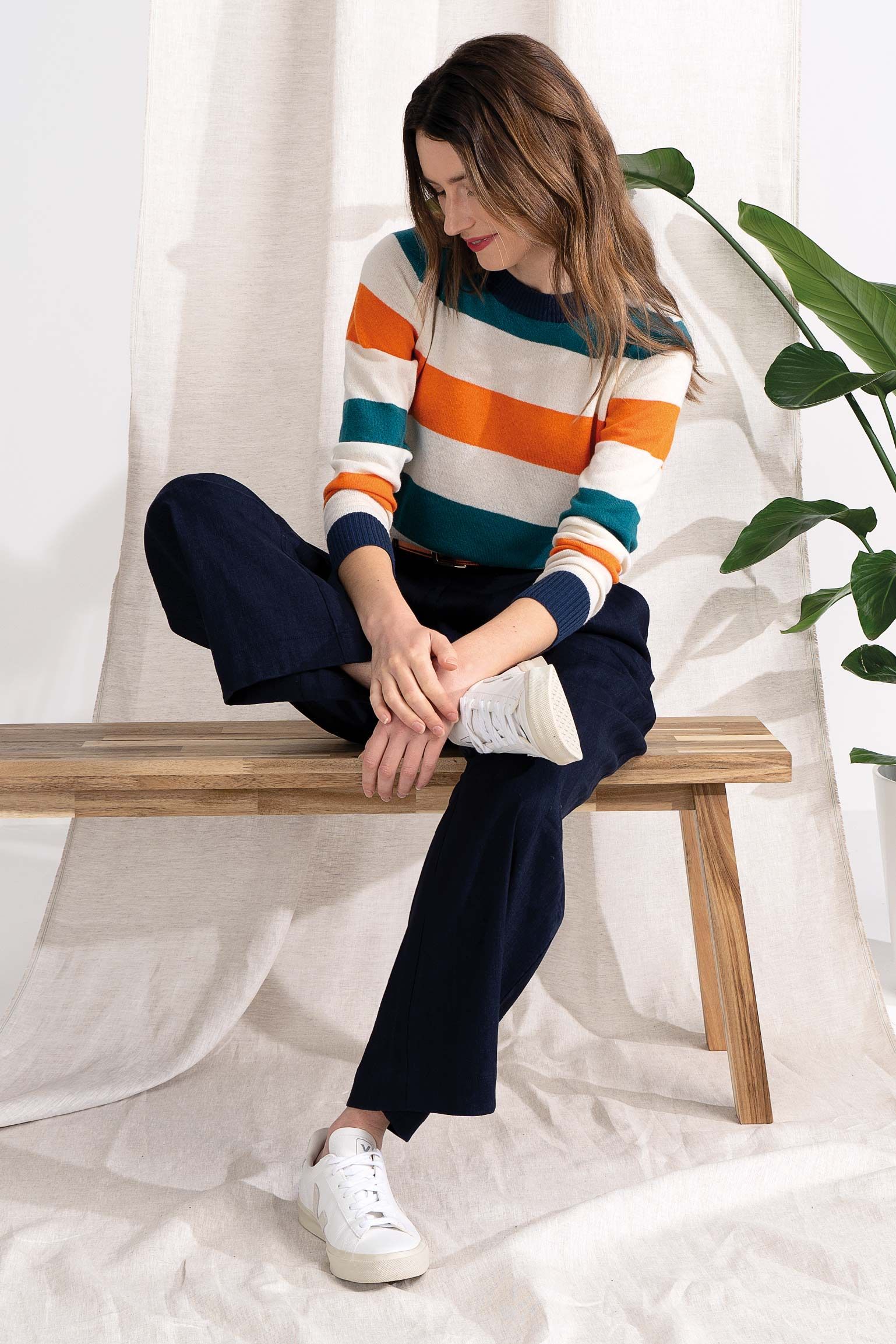 Elodie Stripe Sweater