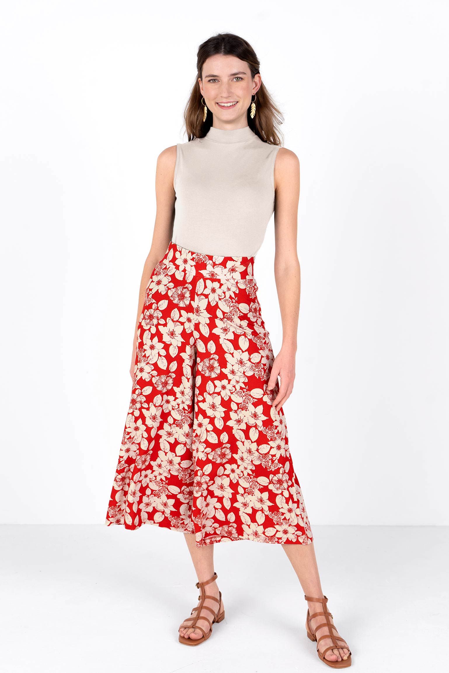 Matilda Print Culottes