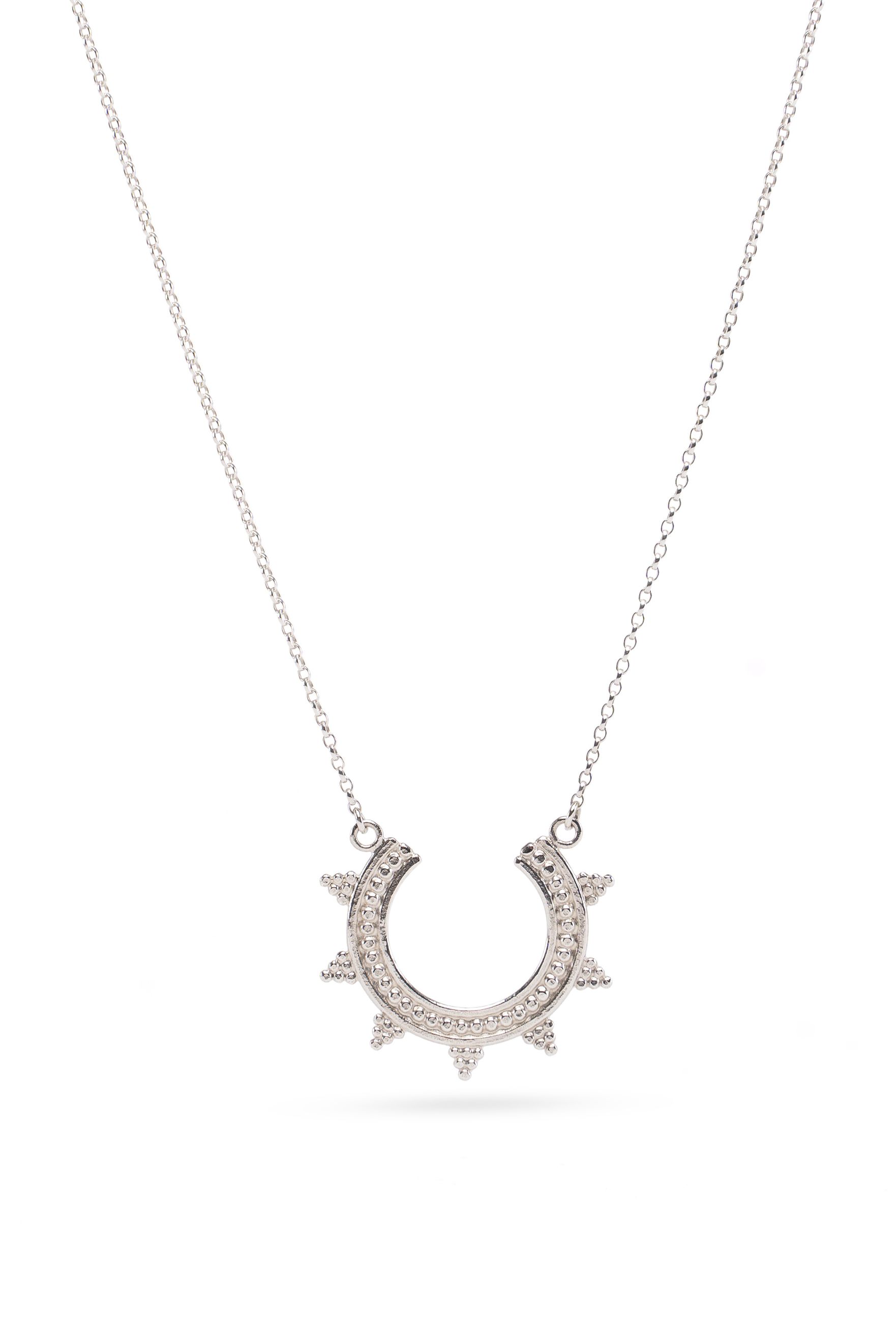 Meeting at Dawn Necklace Silver