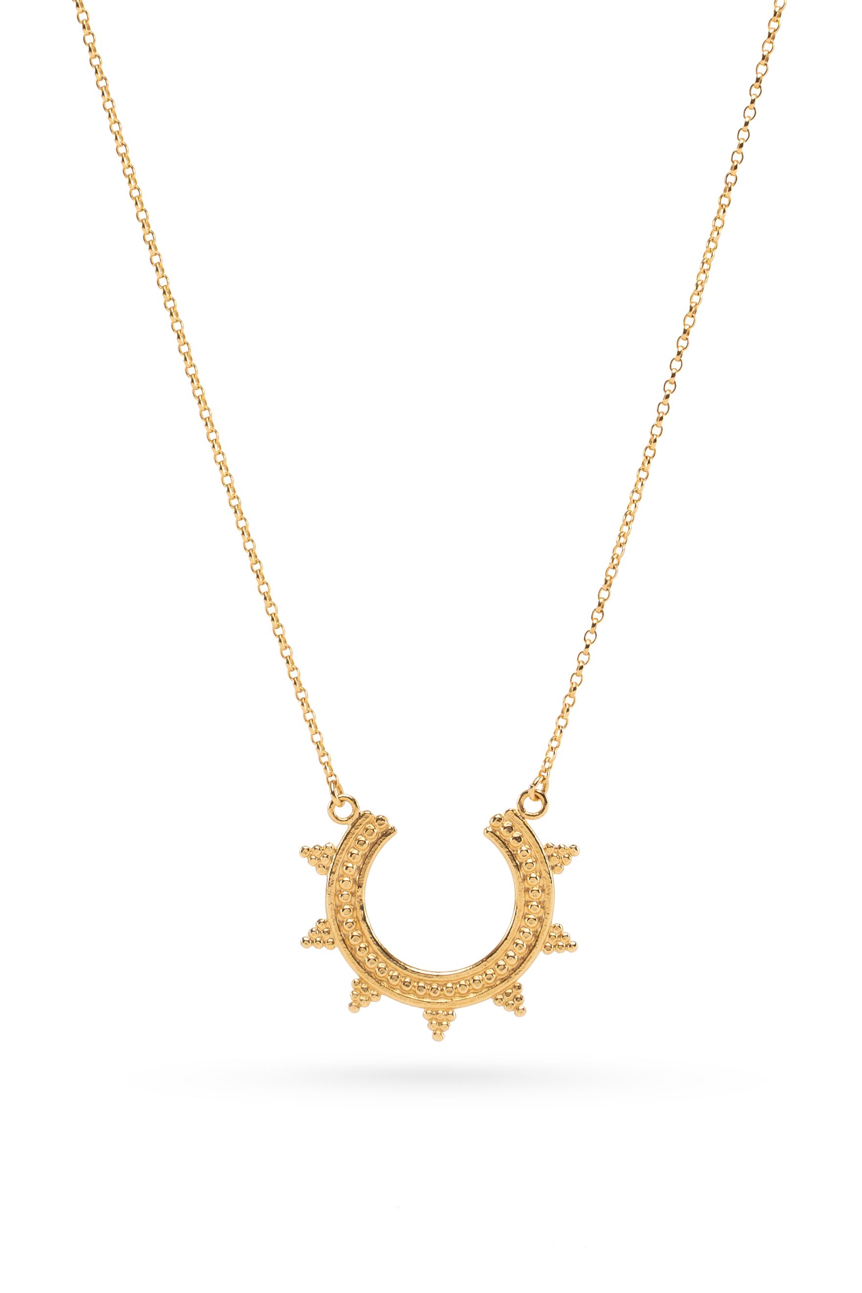 Meeting at Dawn Necklace Gold