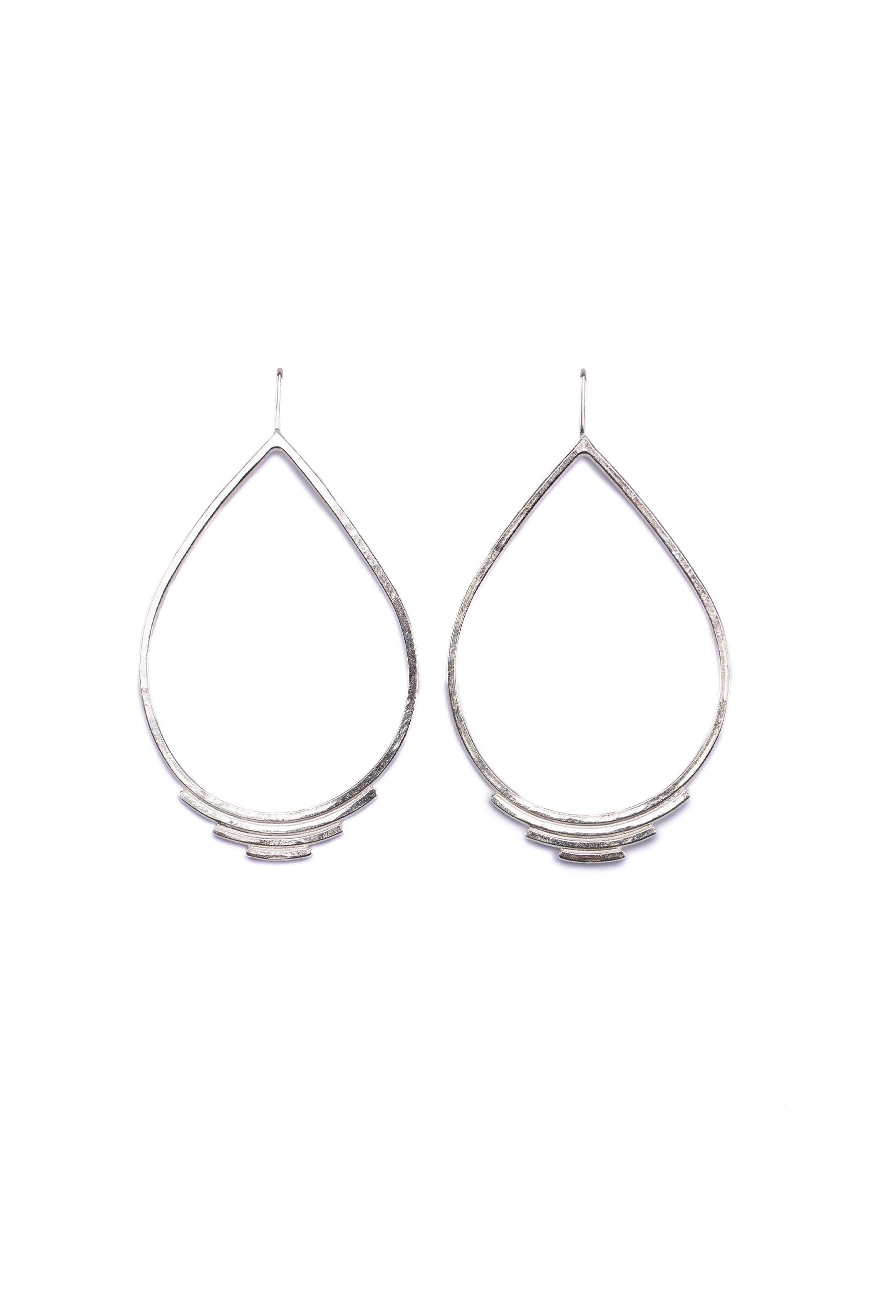 Tears of Tulum Earrings Silver