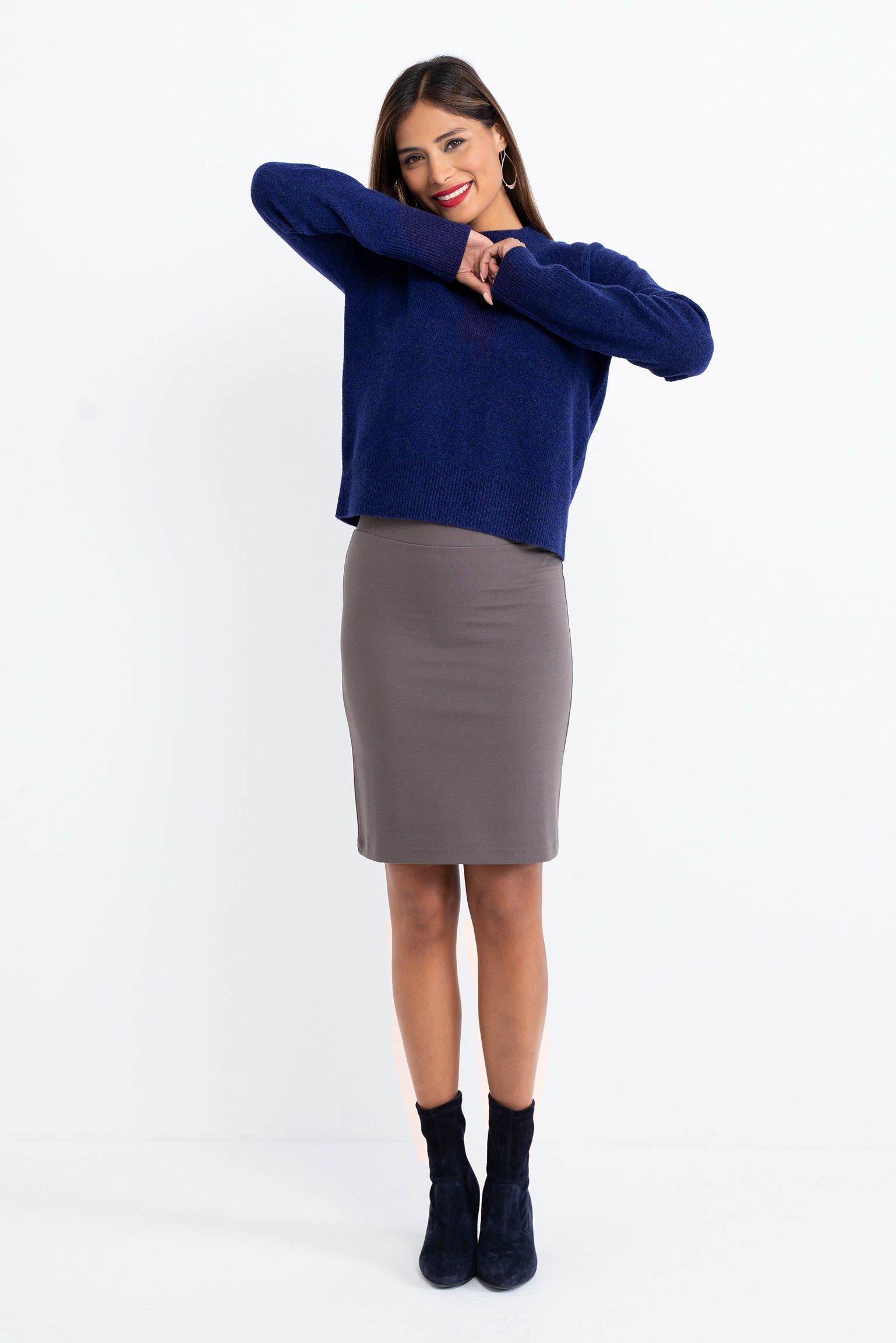 Skye Short Pencil Skirt