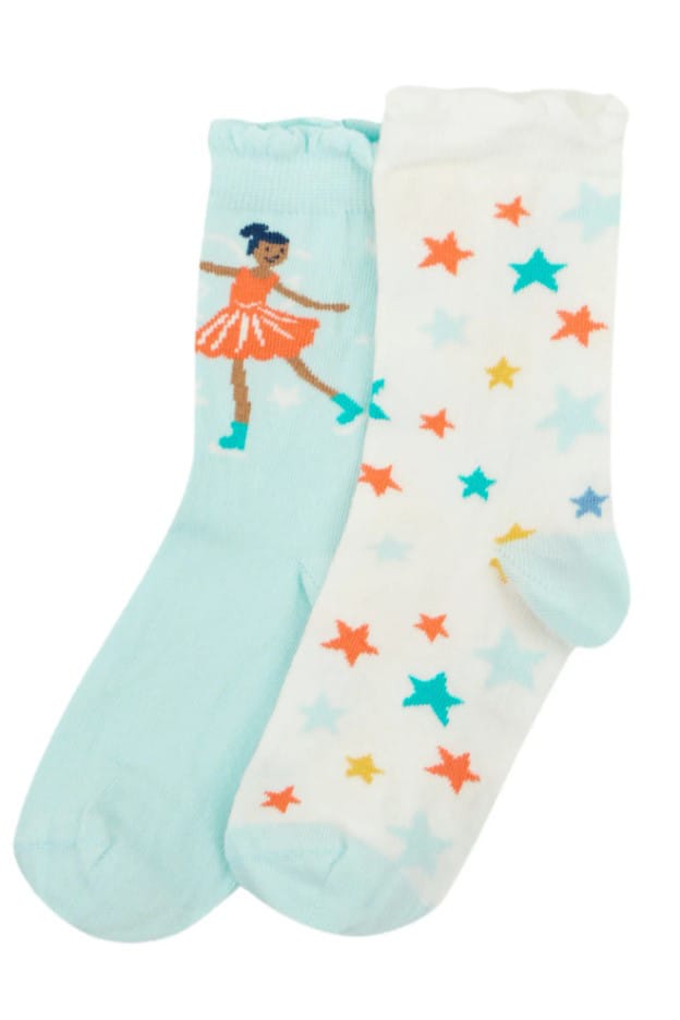 Frugi Frill Socks 2 Pack