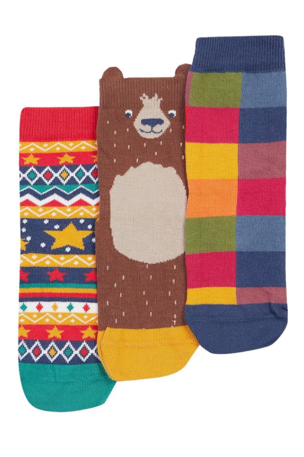 Frugi Rock My Socks 3 Pack