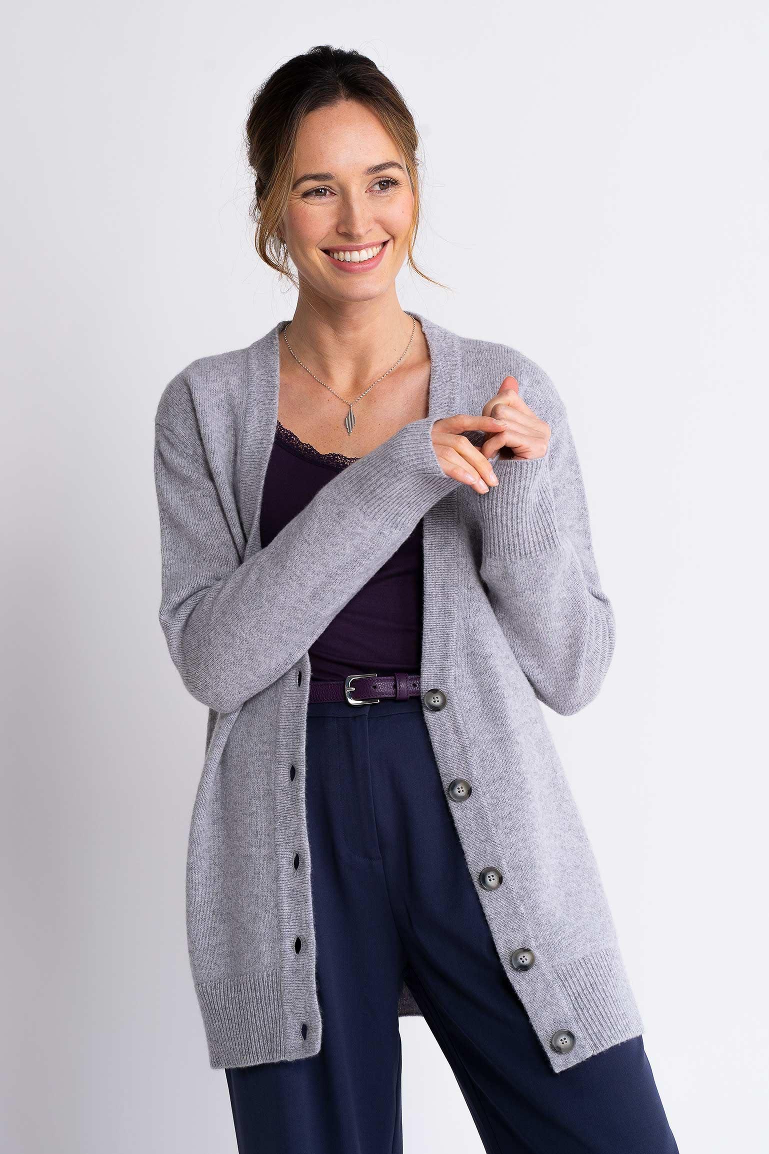 Boyfriend V Neck Cardigan