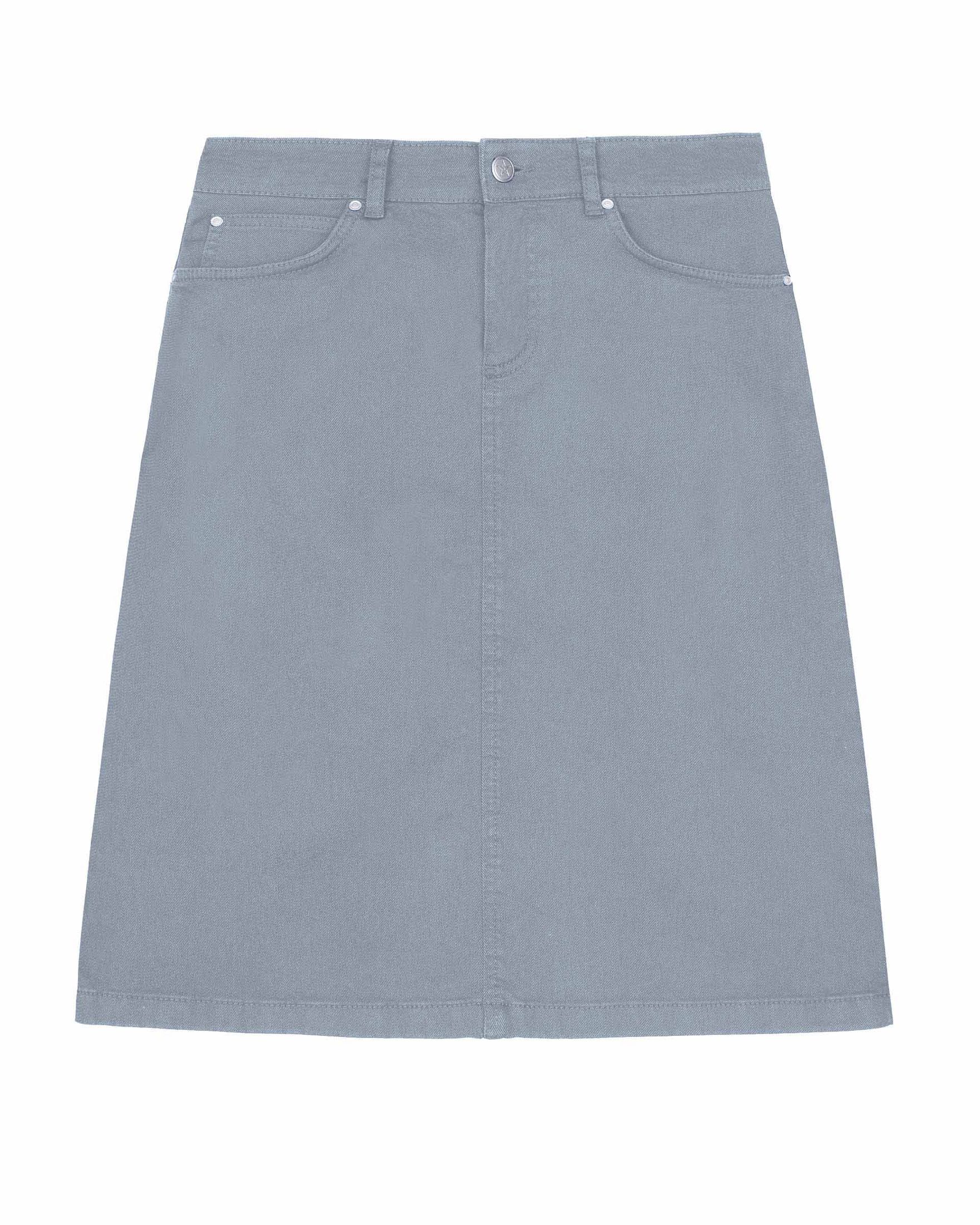 A-Line Denim Skirt