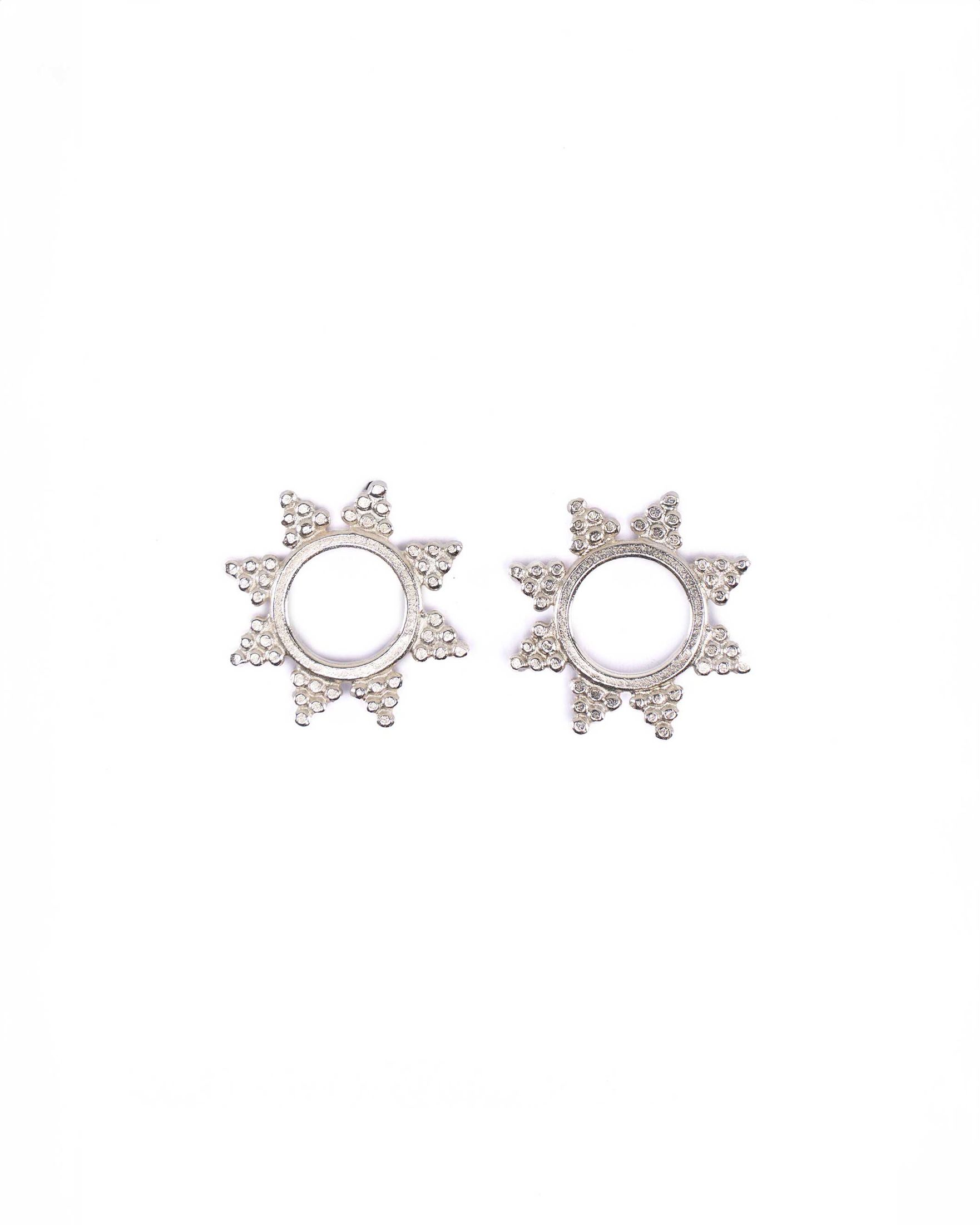 Aurora Earrings Silver