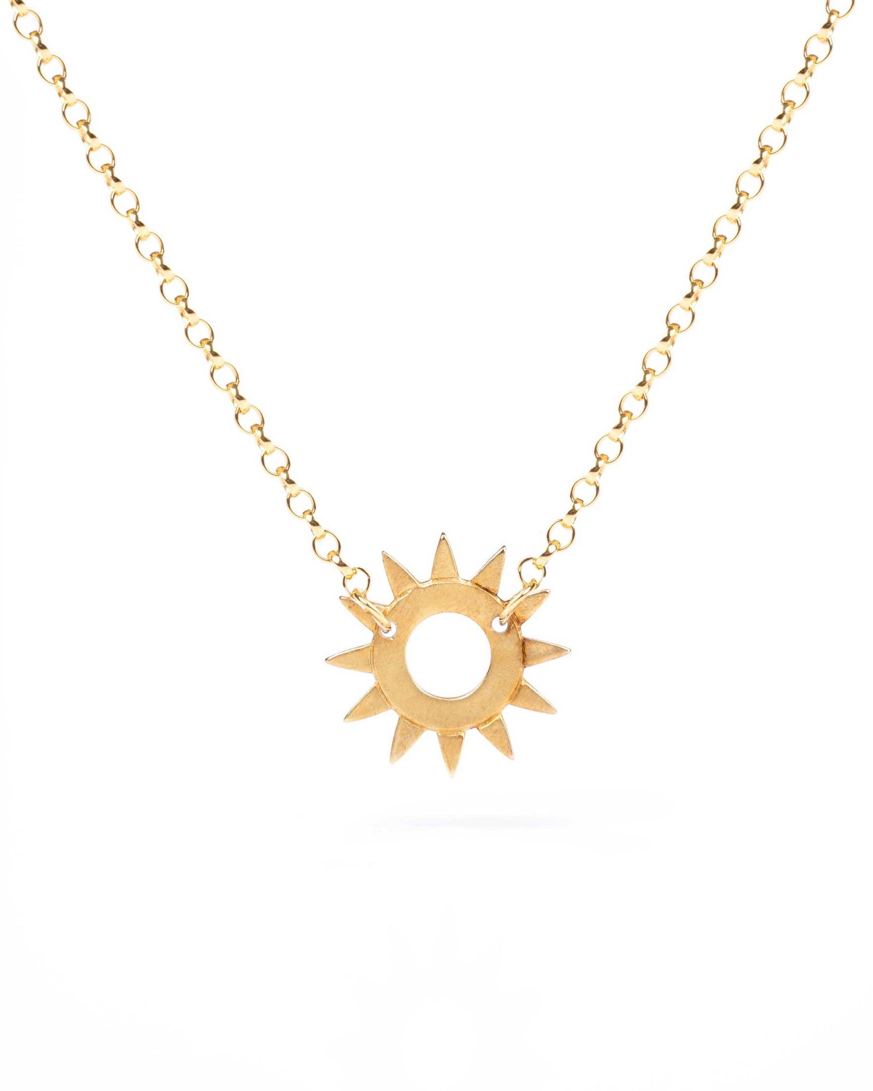 Sunrise Necklace Gold