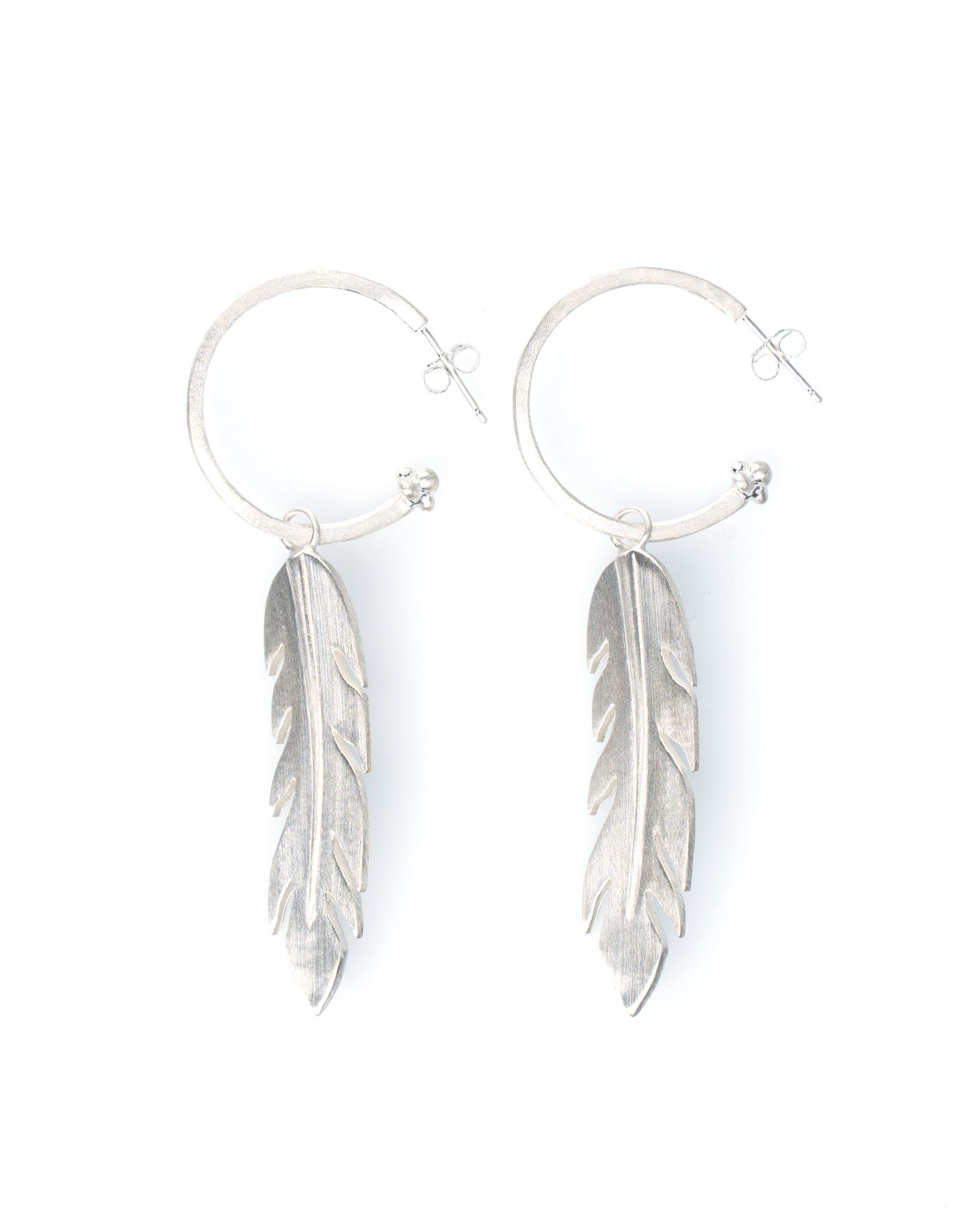 Free Spirit Earrings Silver