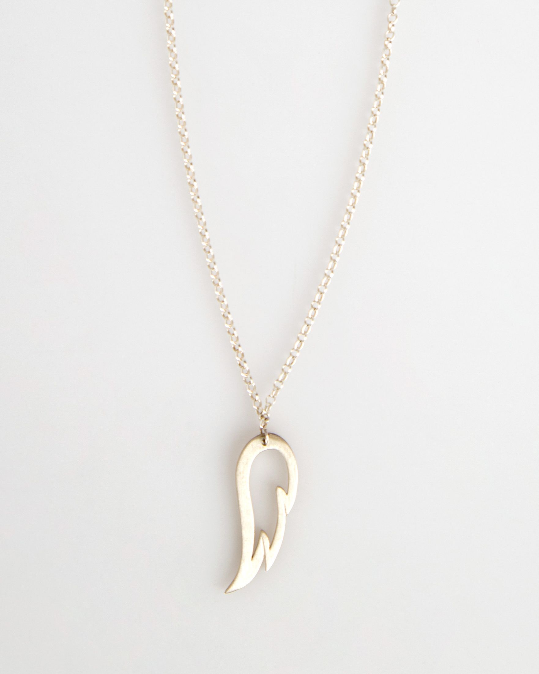 Wing Necklace Silver
