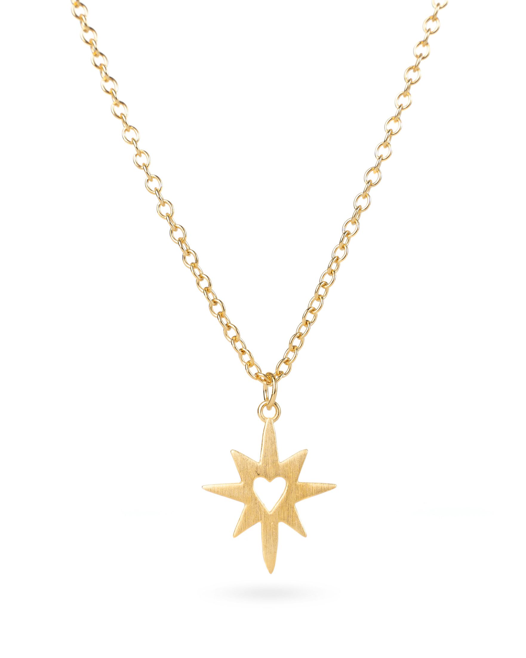 Starburst Necklace Gold