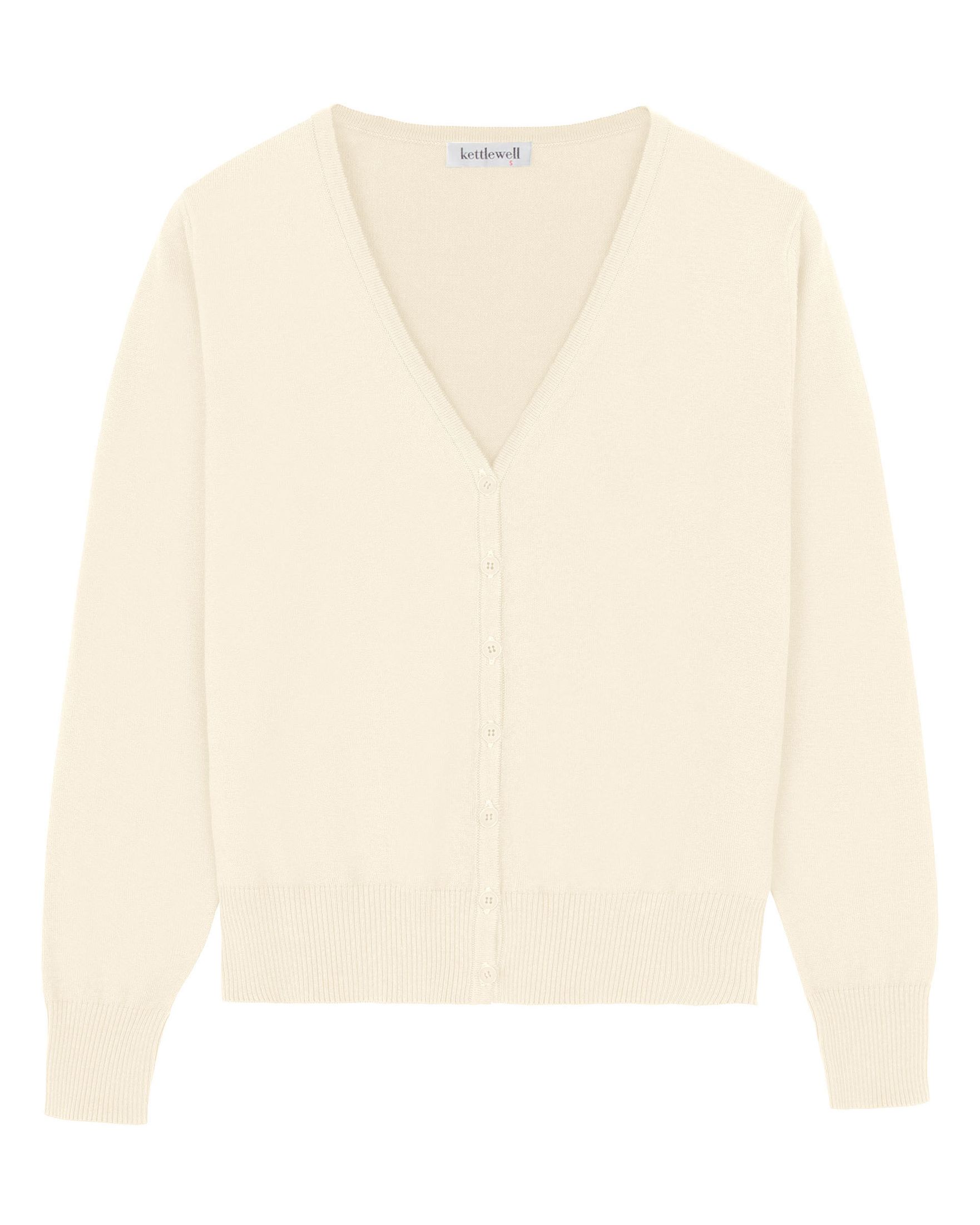 Cosmo Organic Cotton V Neck Cardigan