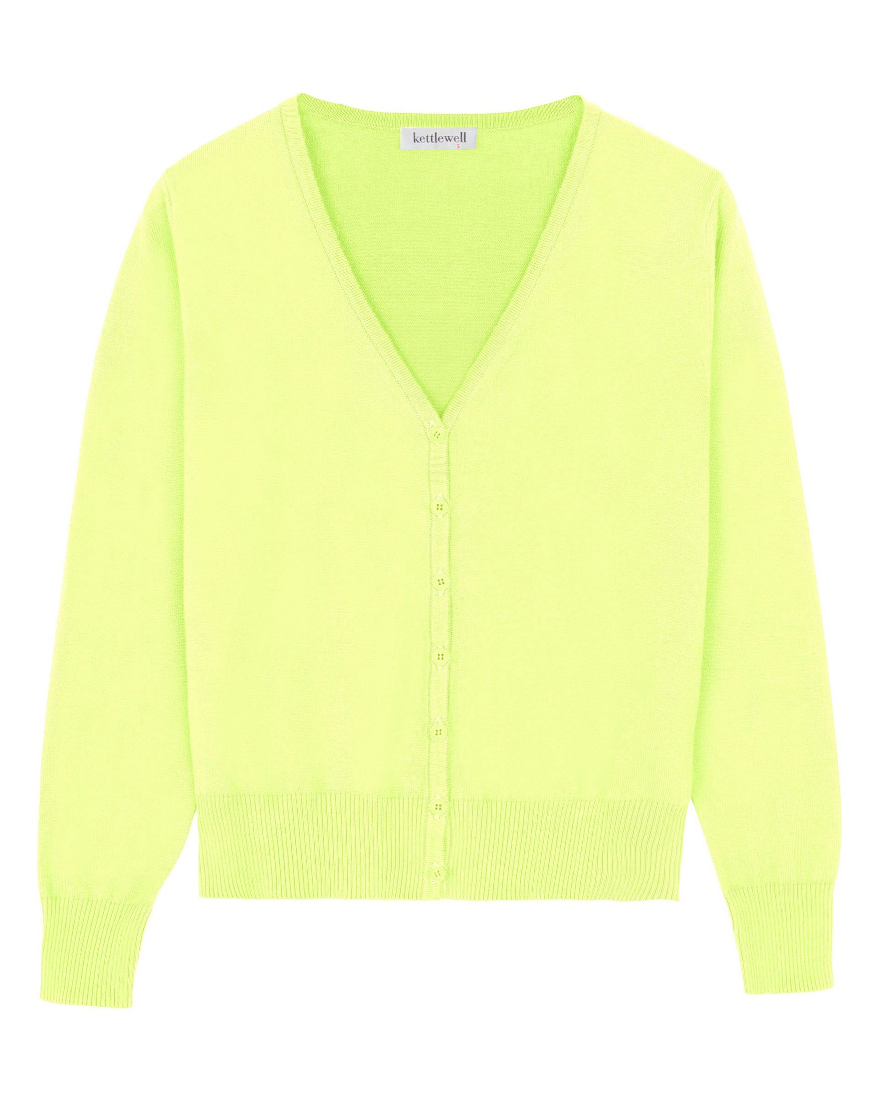 Cosmo Organic Cotton V Neck Cardigan