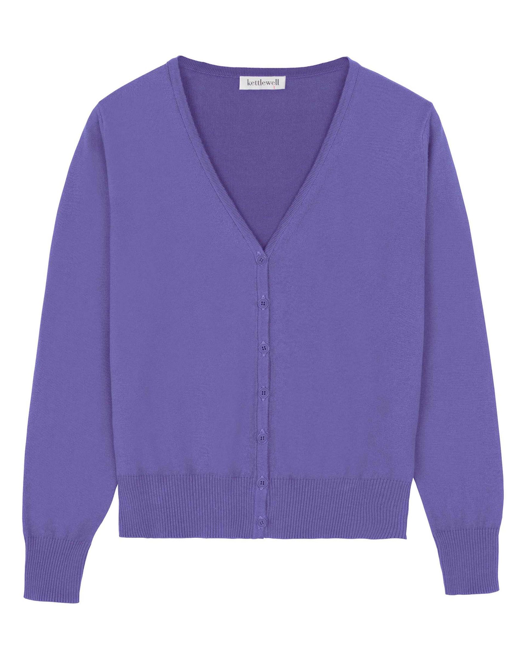 Cosmo Organic Cotton V Neck Cardigan