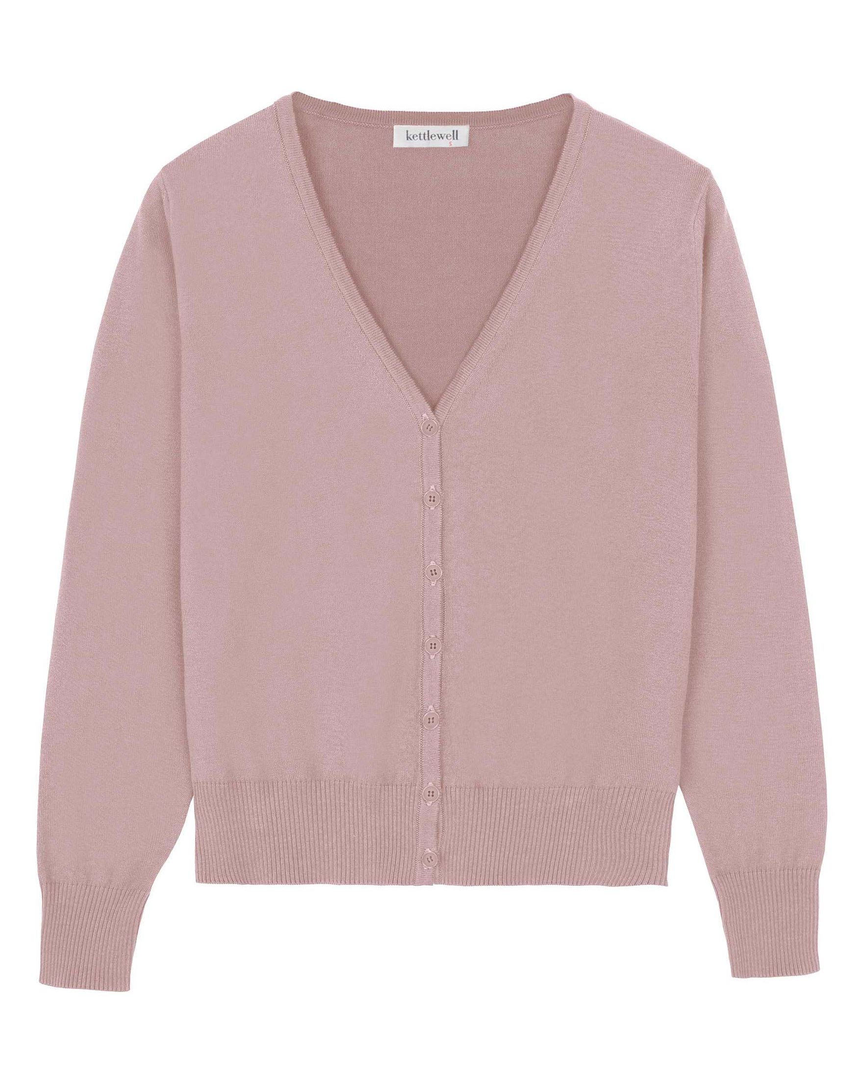 Cosmo Organic Cotton V Neck Cardigan