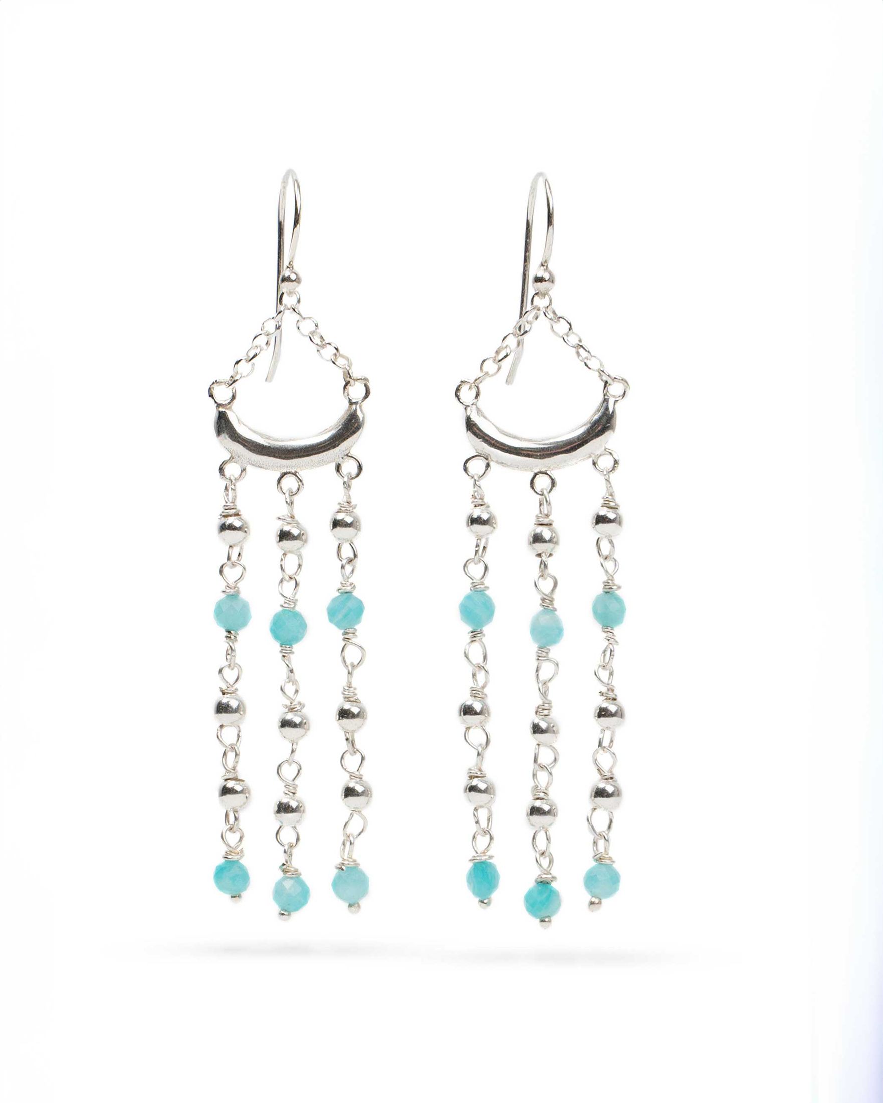 Luna Earrings Silver