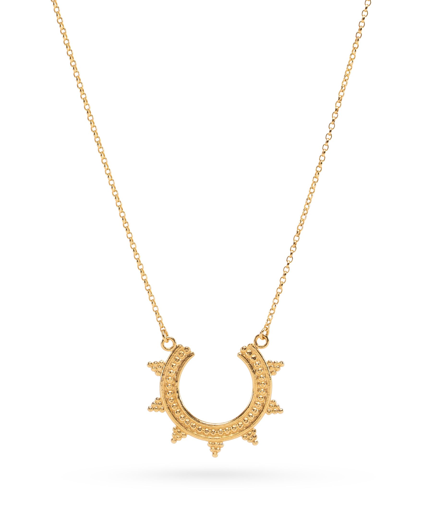 Meeting at Dawn Necklace Gold