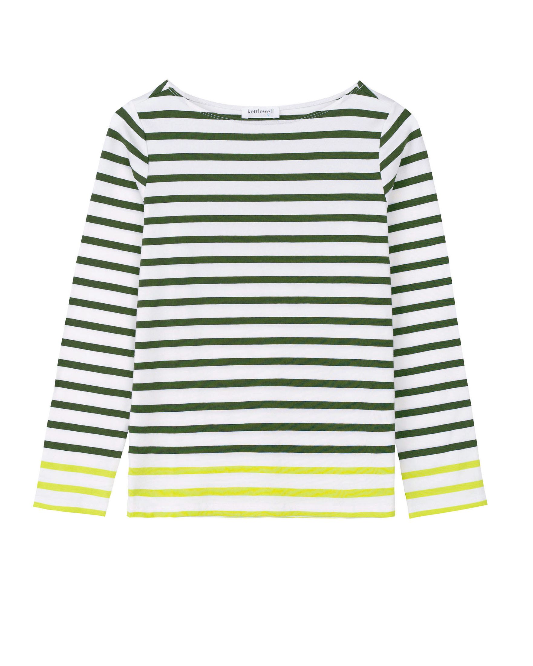 Stripe Breton Boat Neck