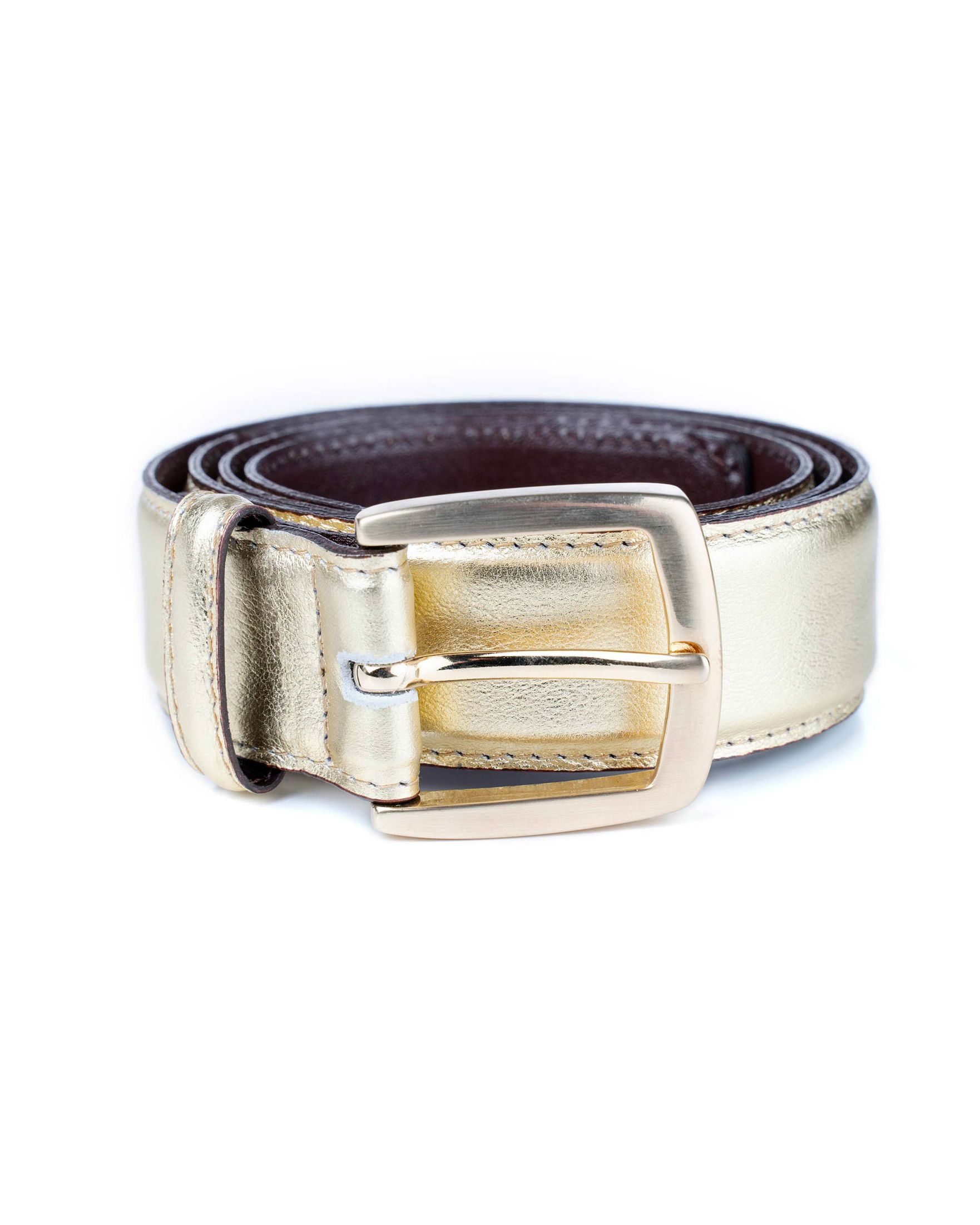 Classic Metallic Belt