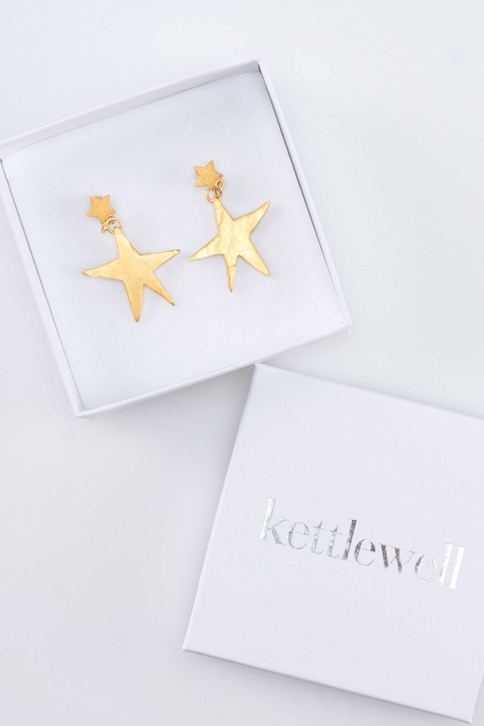 Star Earrings Gold