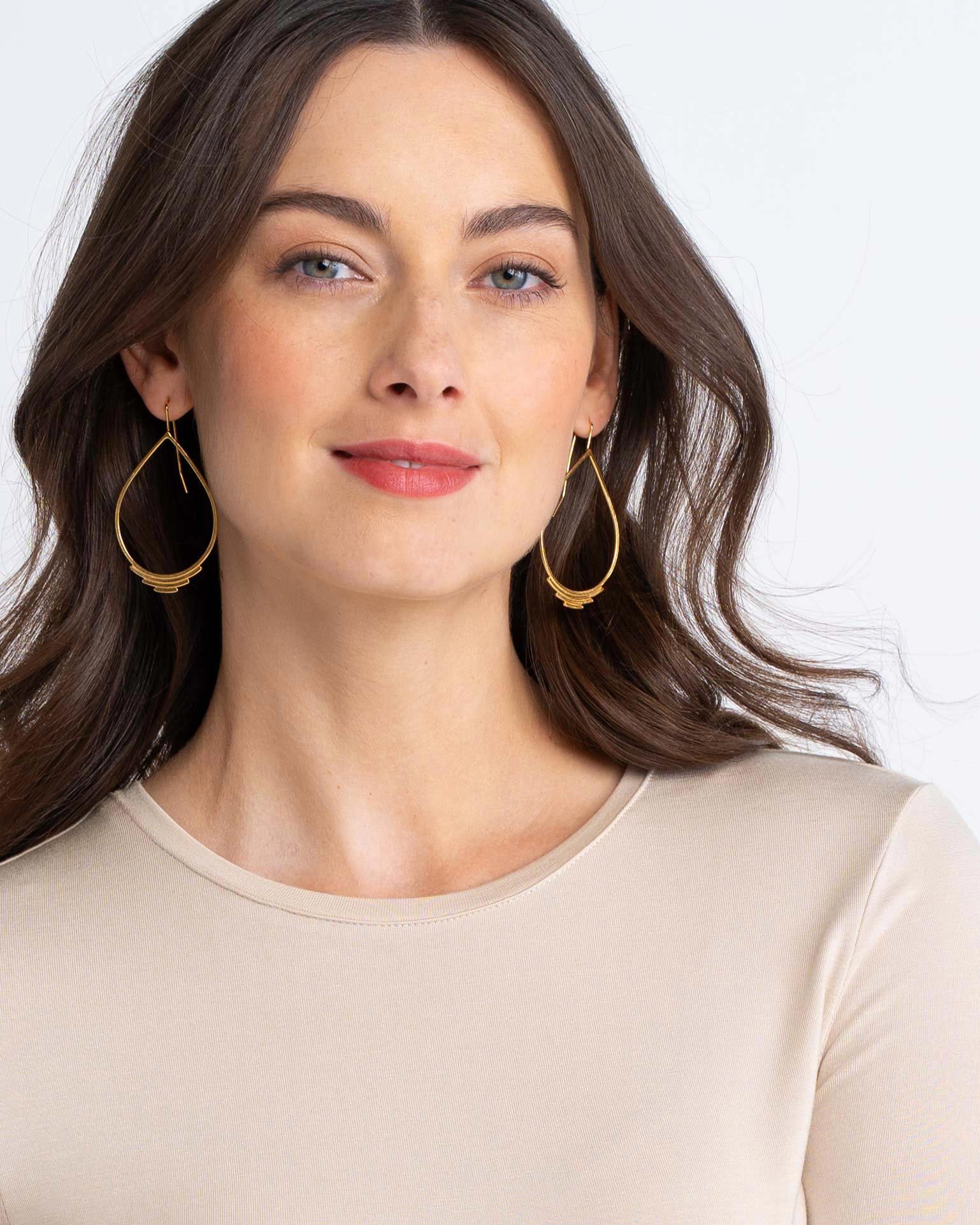 Tears of Tulum Earrings Gold