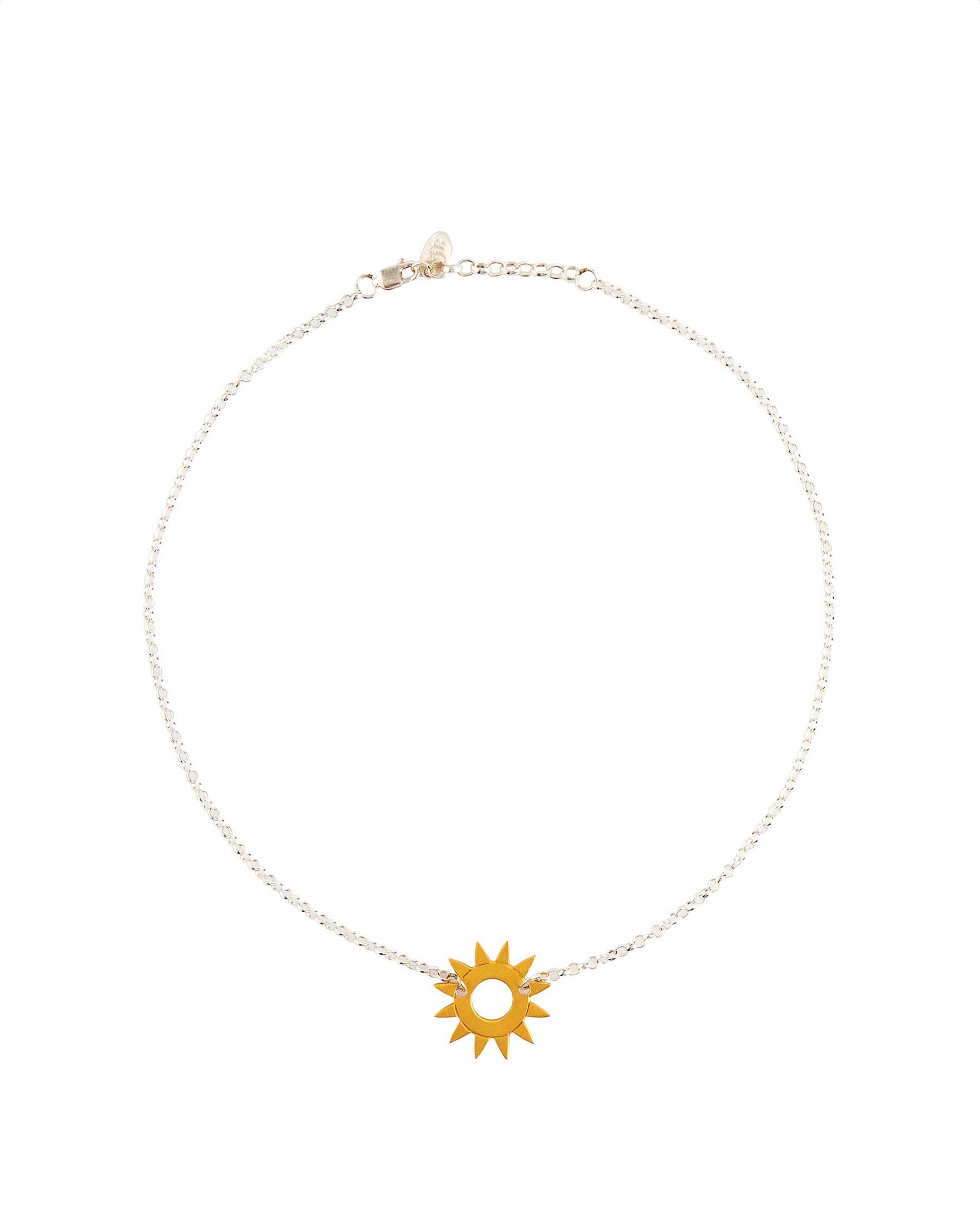 Sunrise Necklace Gold & Silver