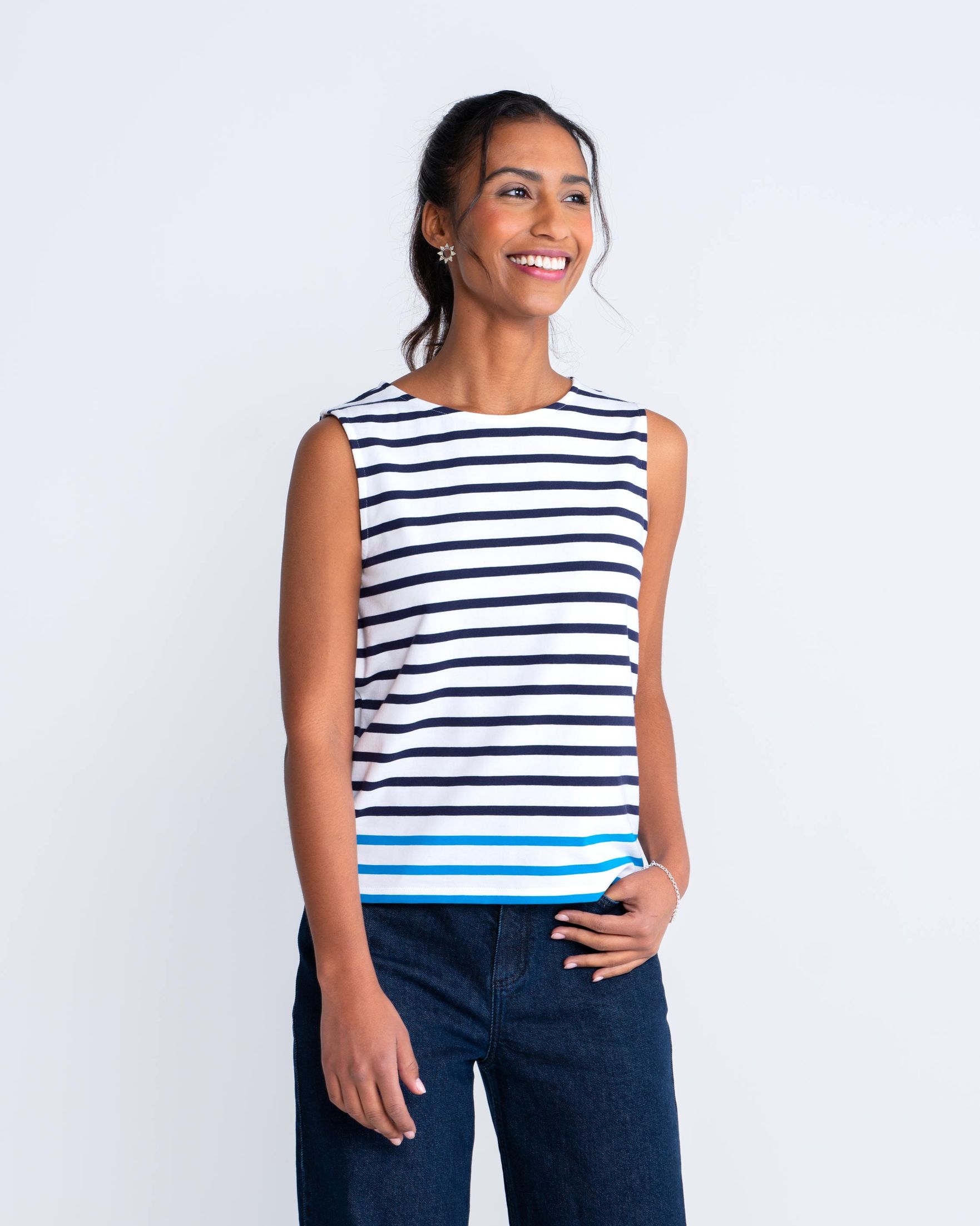 Tania Stripe Top