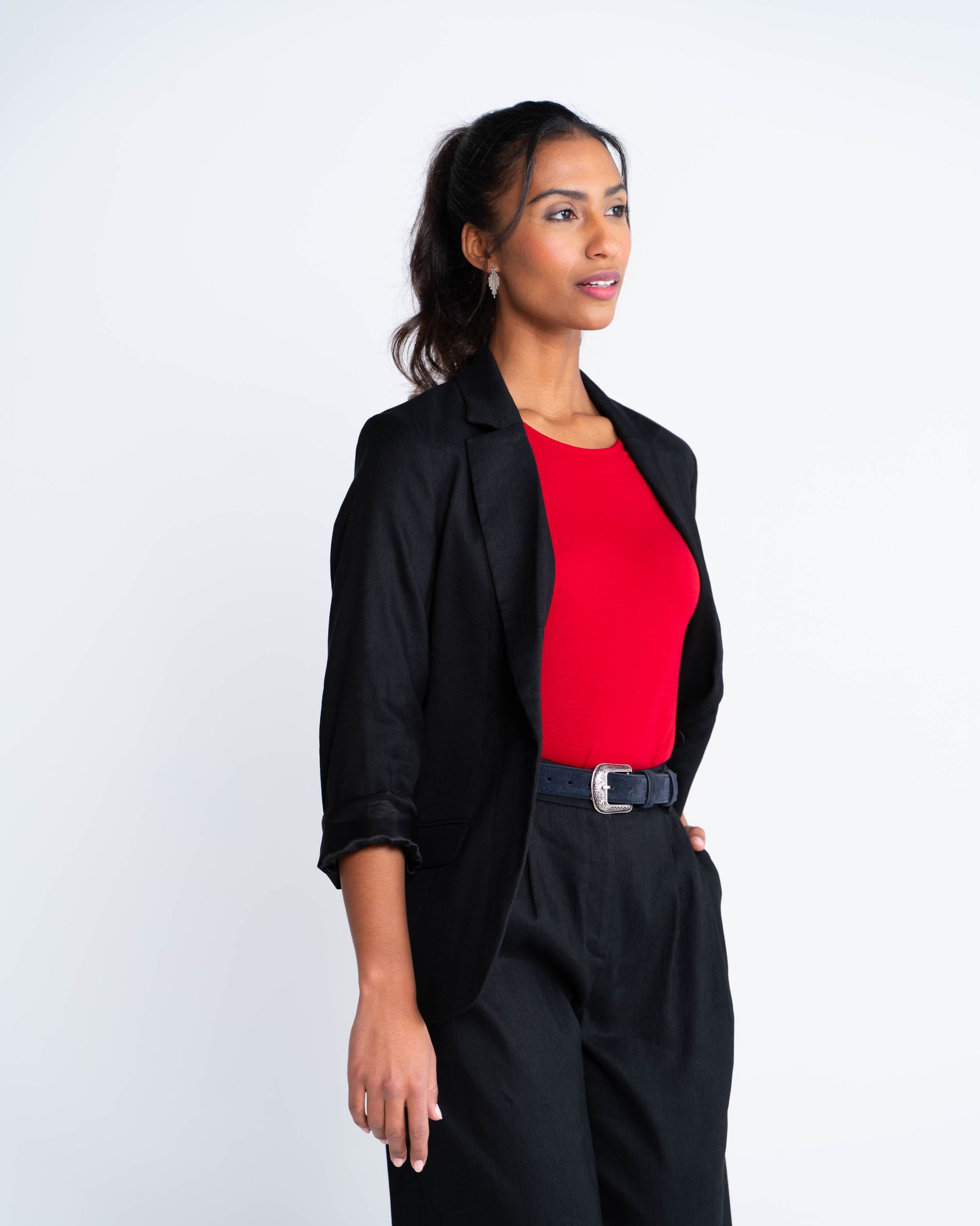 Iona Linen Blazer
