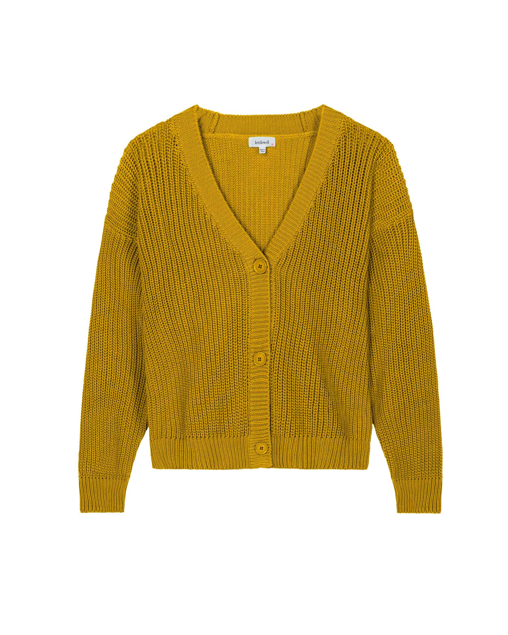 Emma Organic Chunky Knit Cardigan