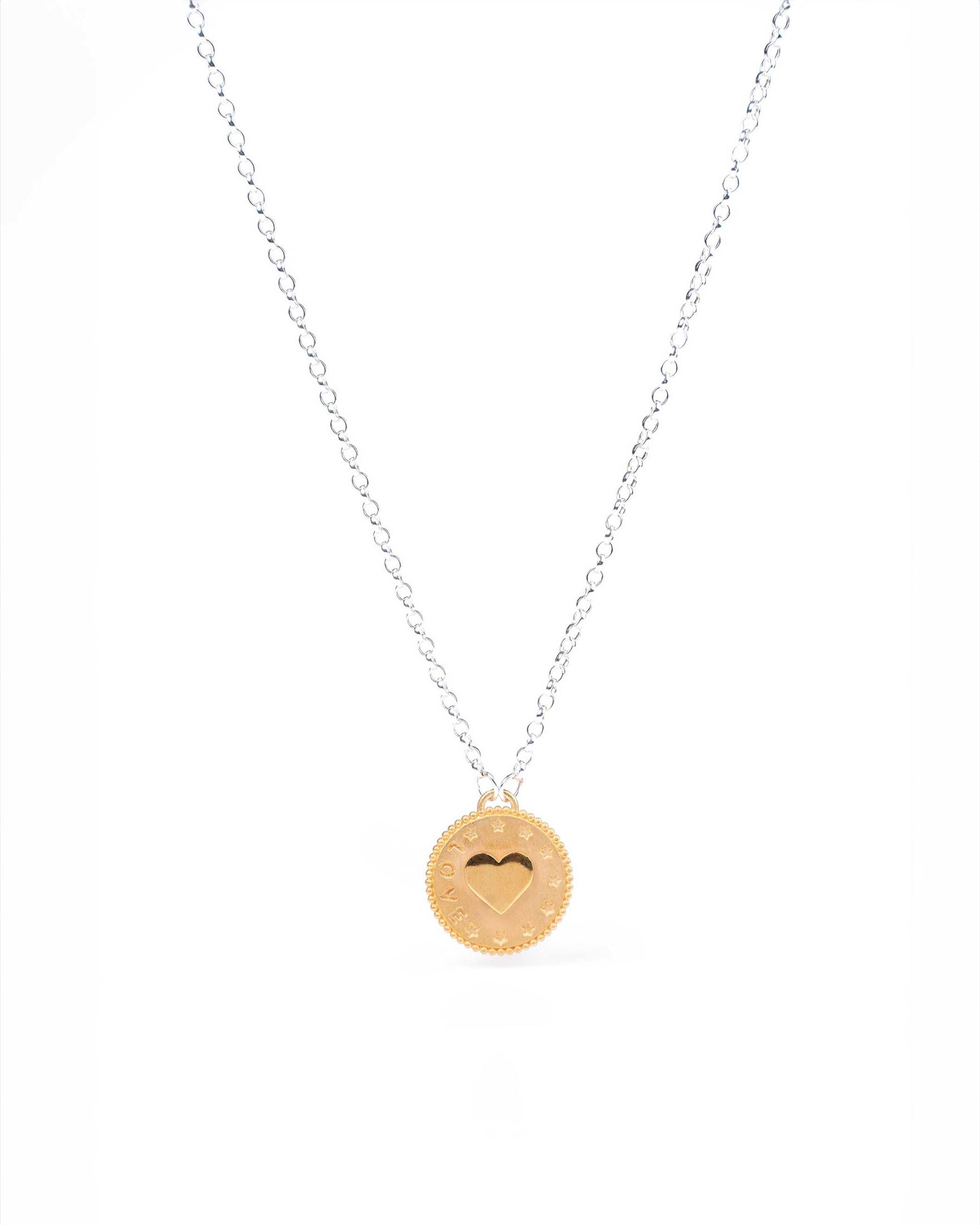 Love Penny Necklace Gold