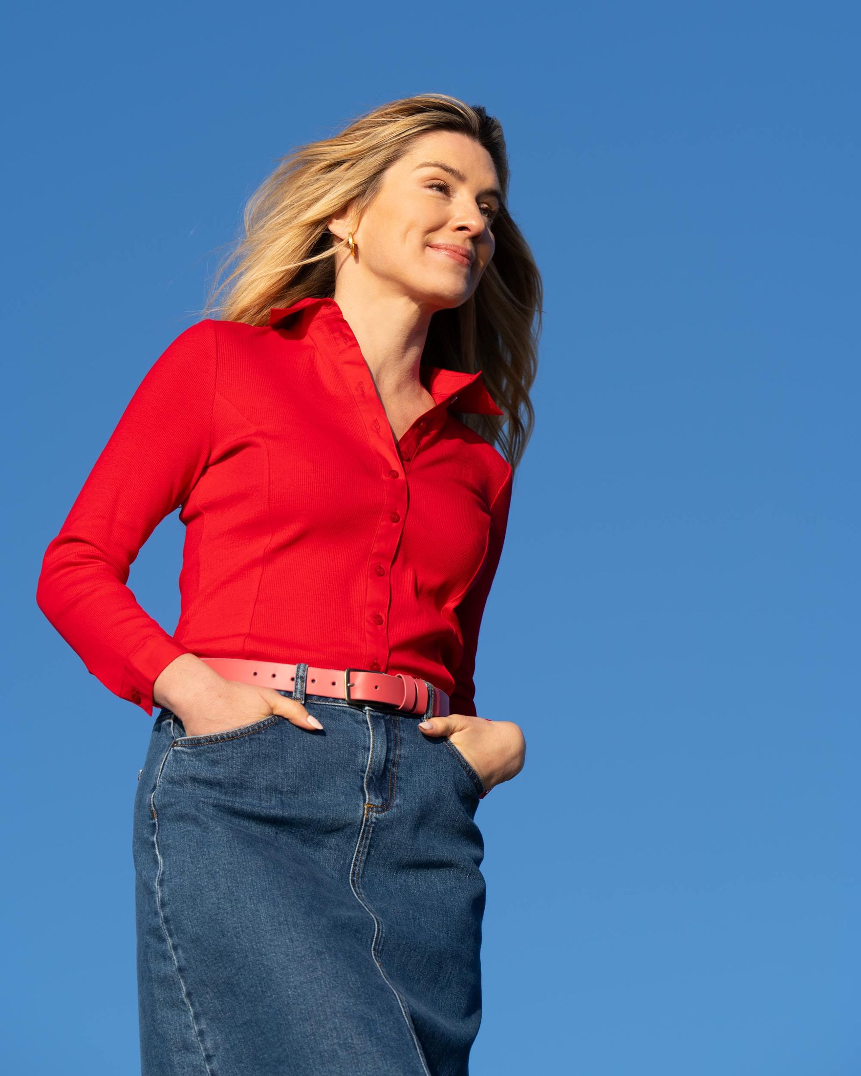 Cotton Rib Shirt
