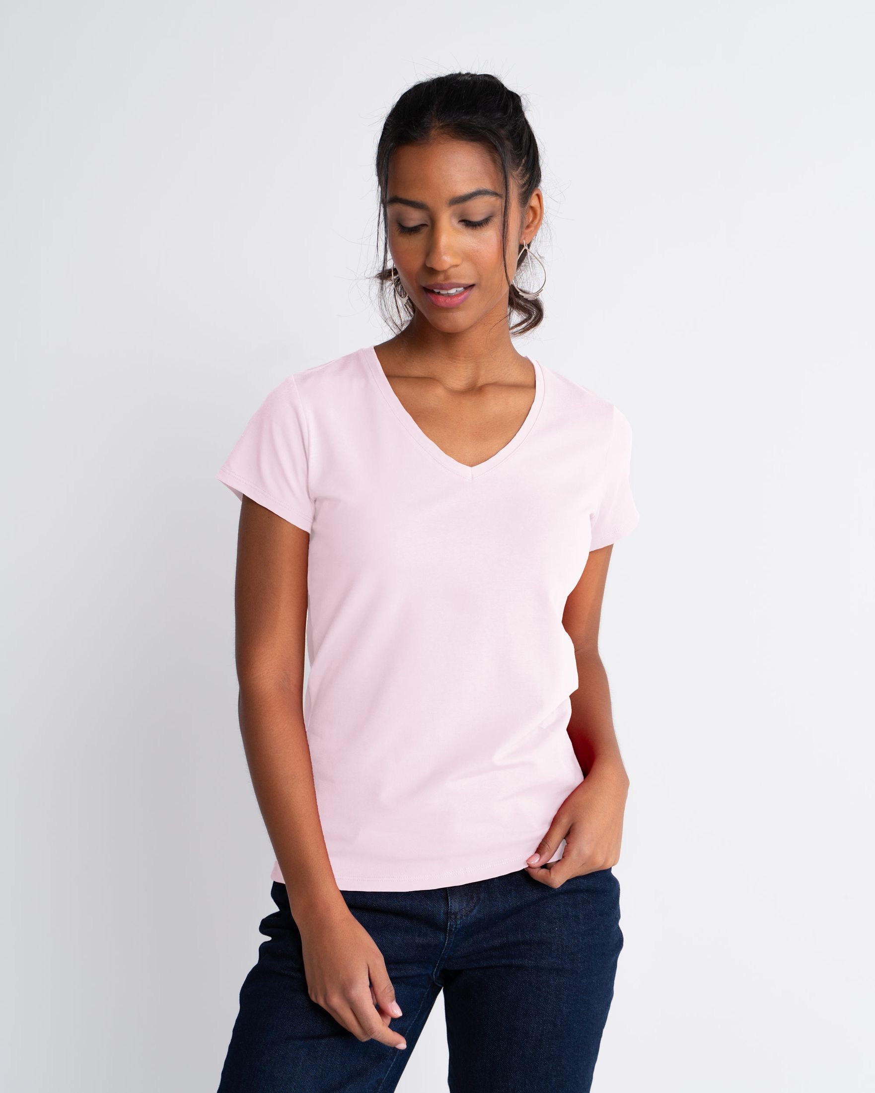 Everyday Cotton V Neck