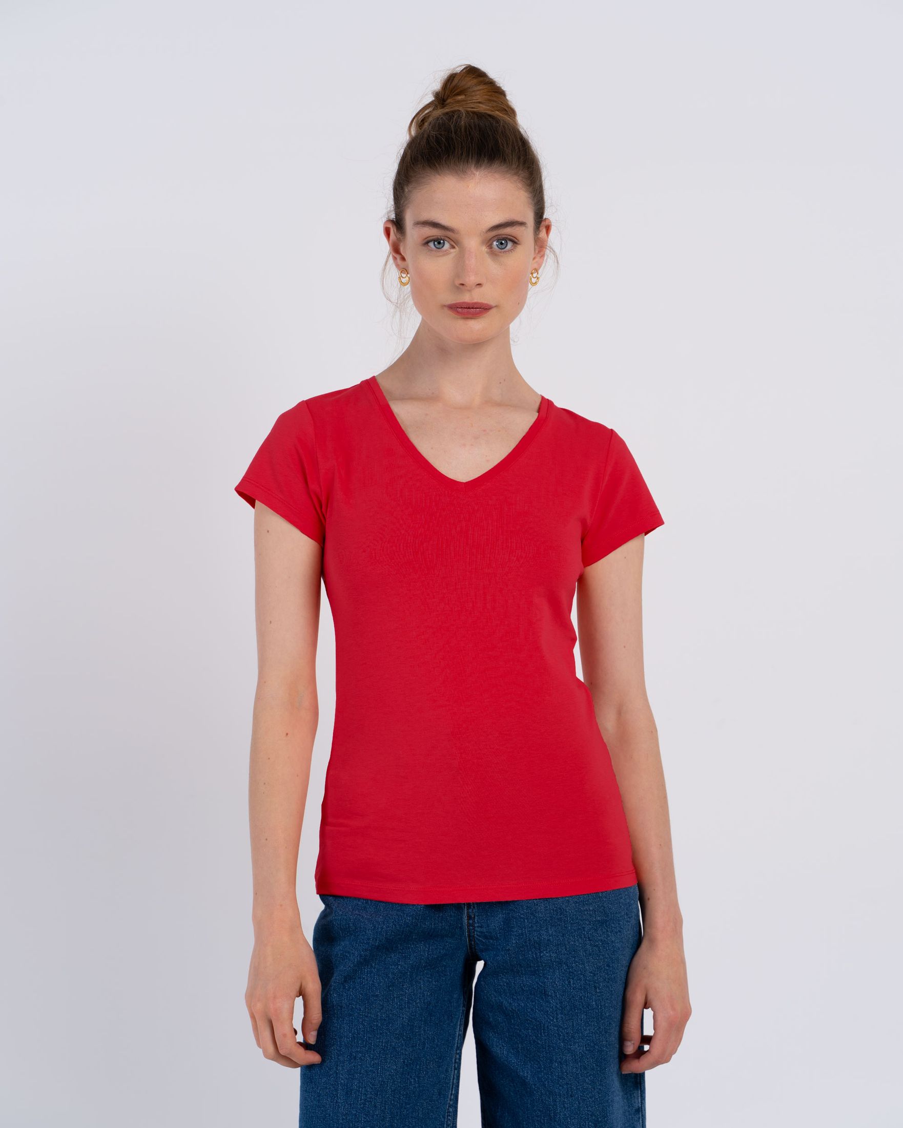Everyday Cotton V Neck