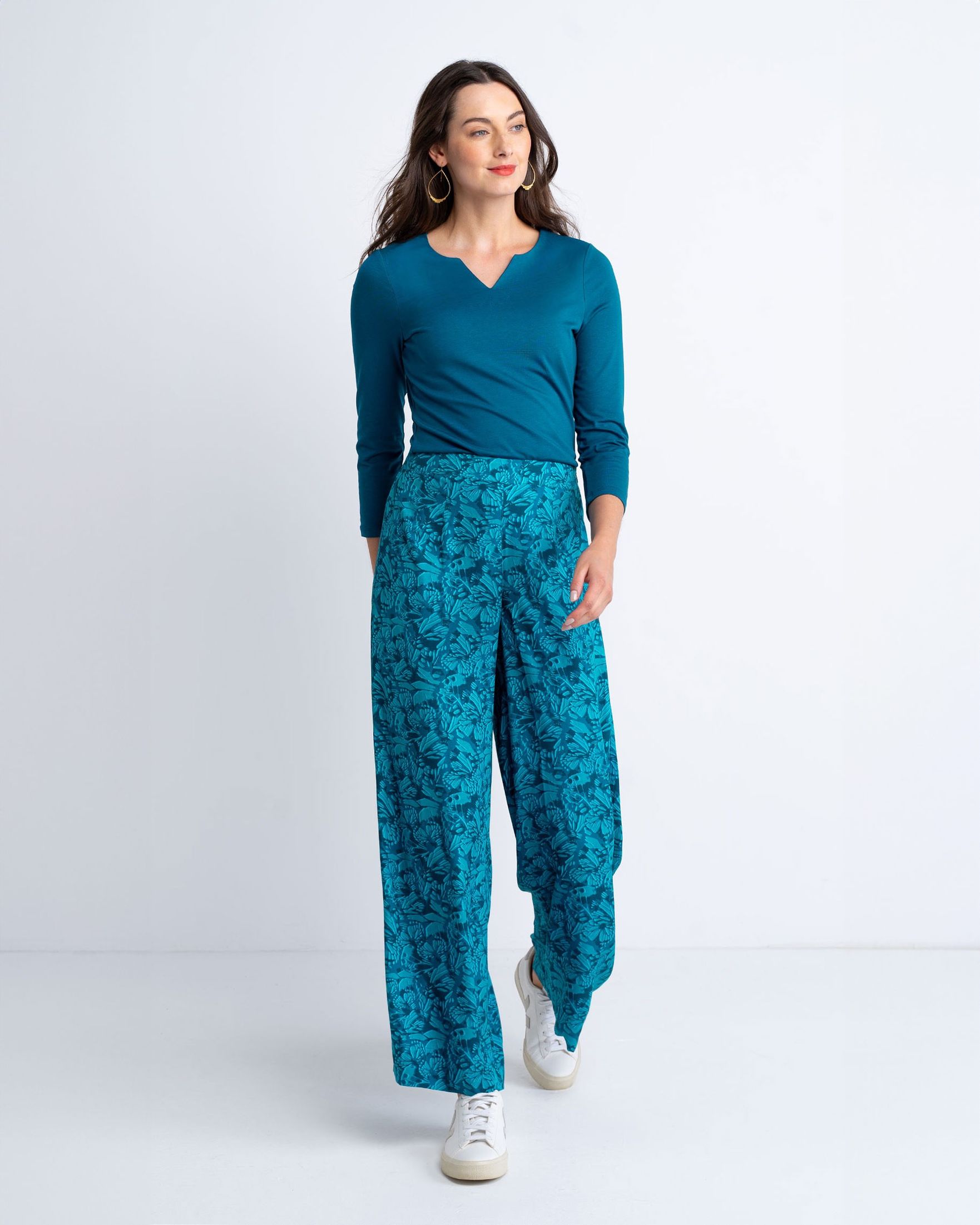 Zoe Print Trousers