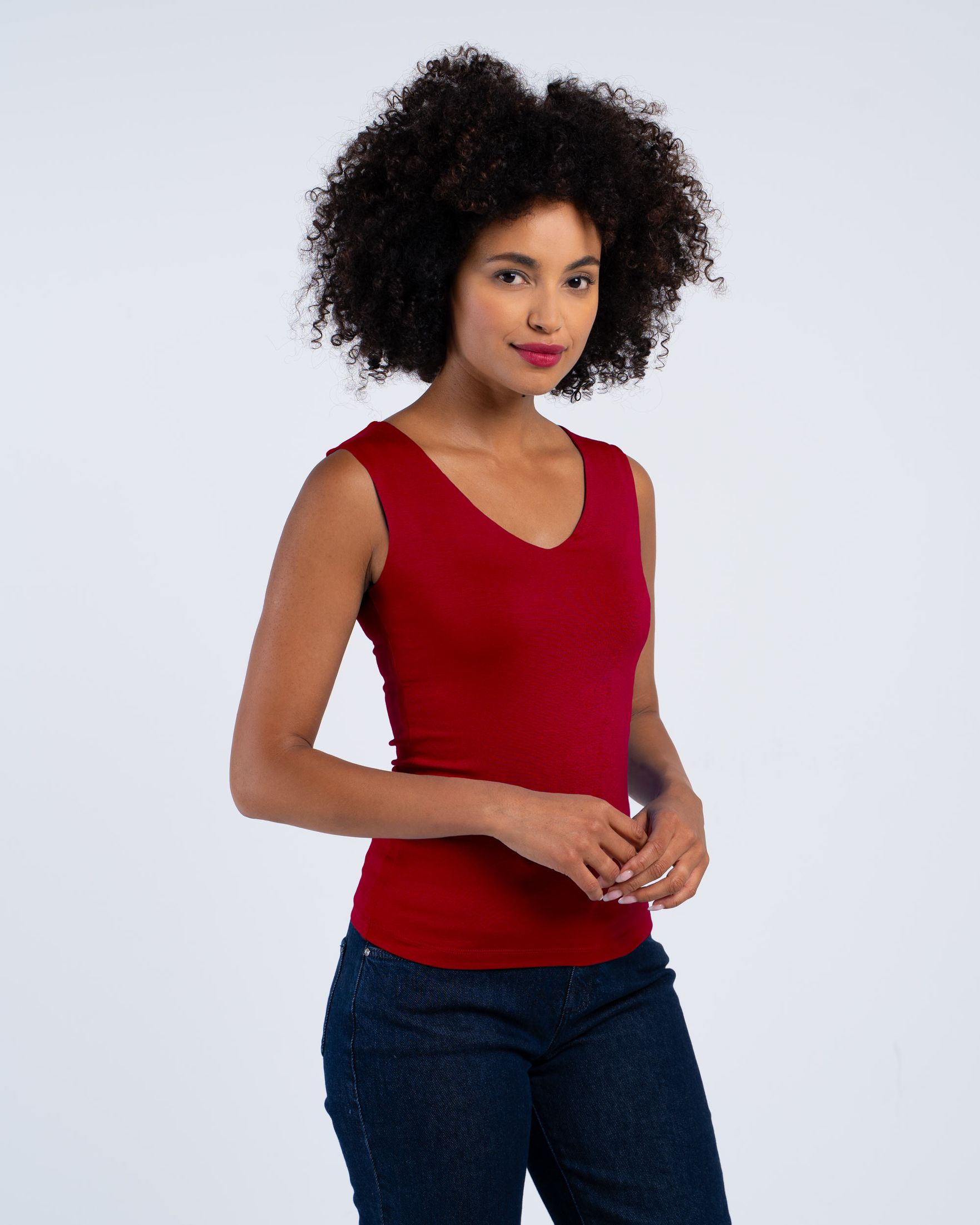 Sleeveless Two Way Top