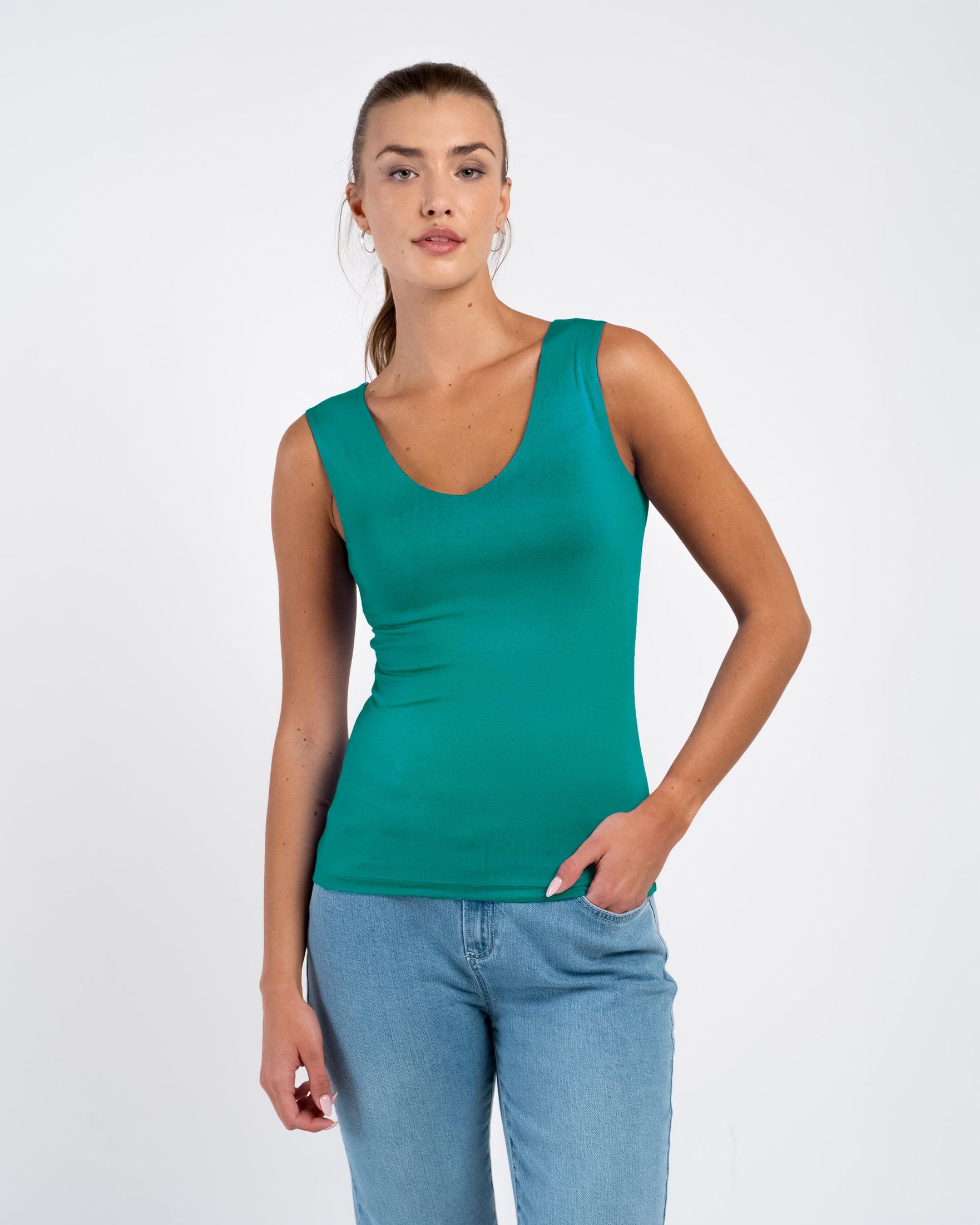 Sleeveless Two Way Top