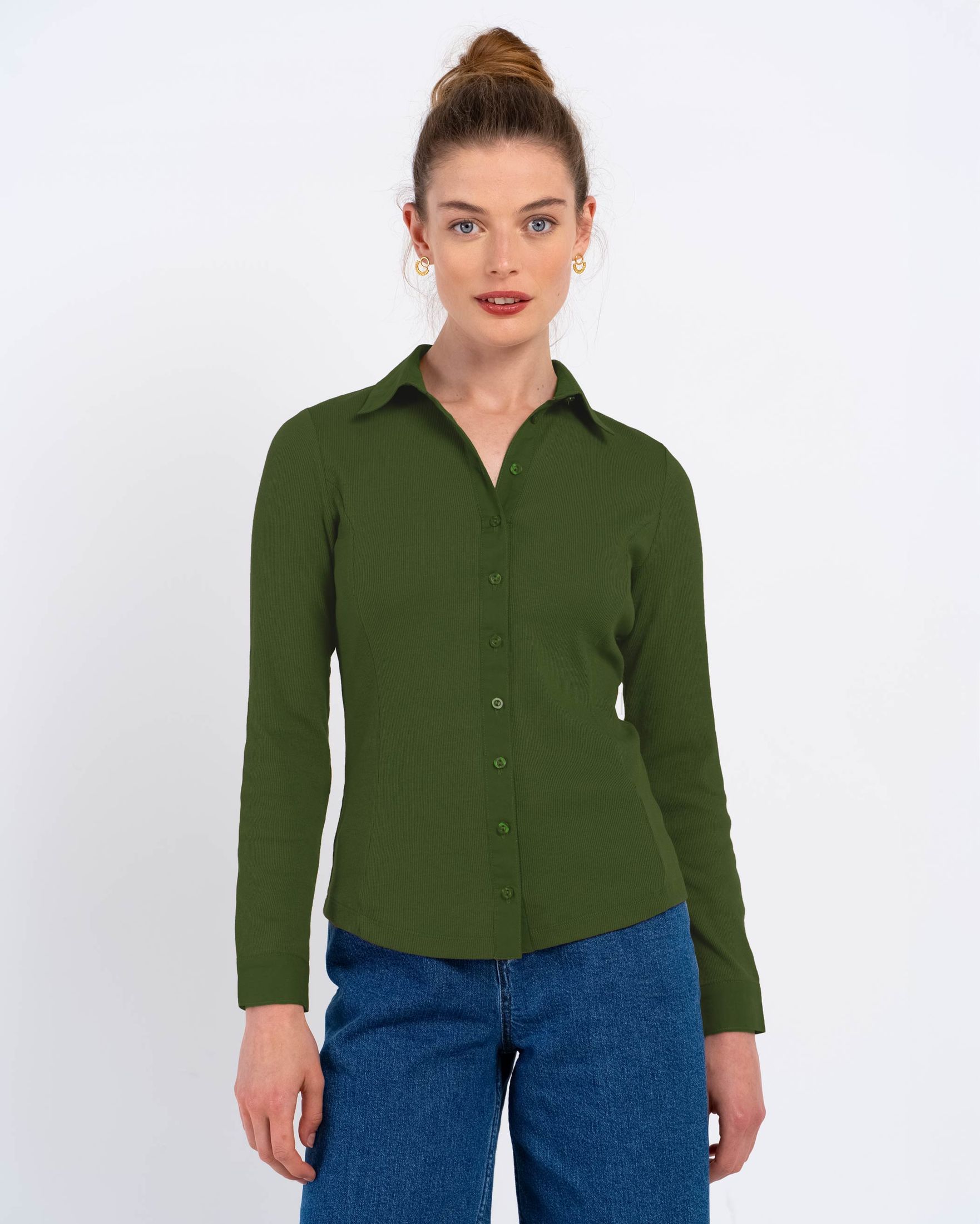Cotton Rib Shirt