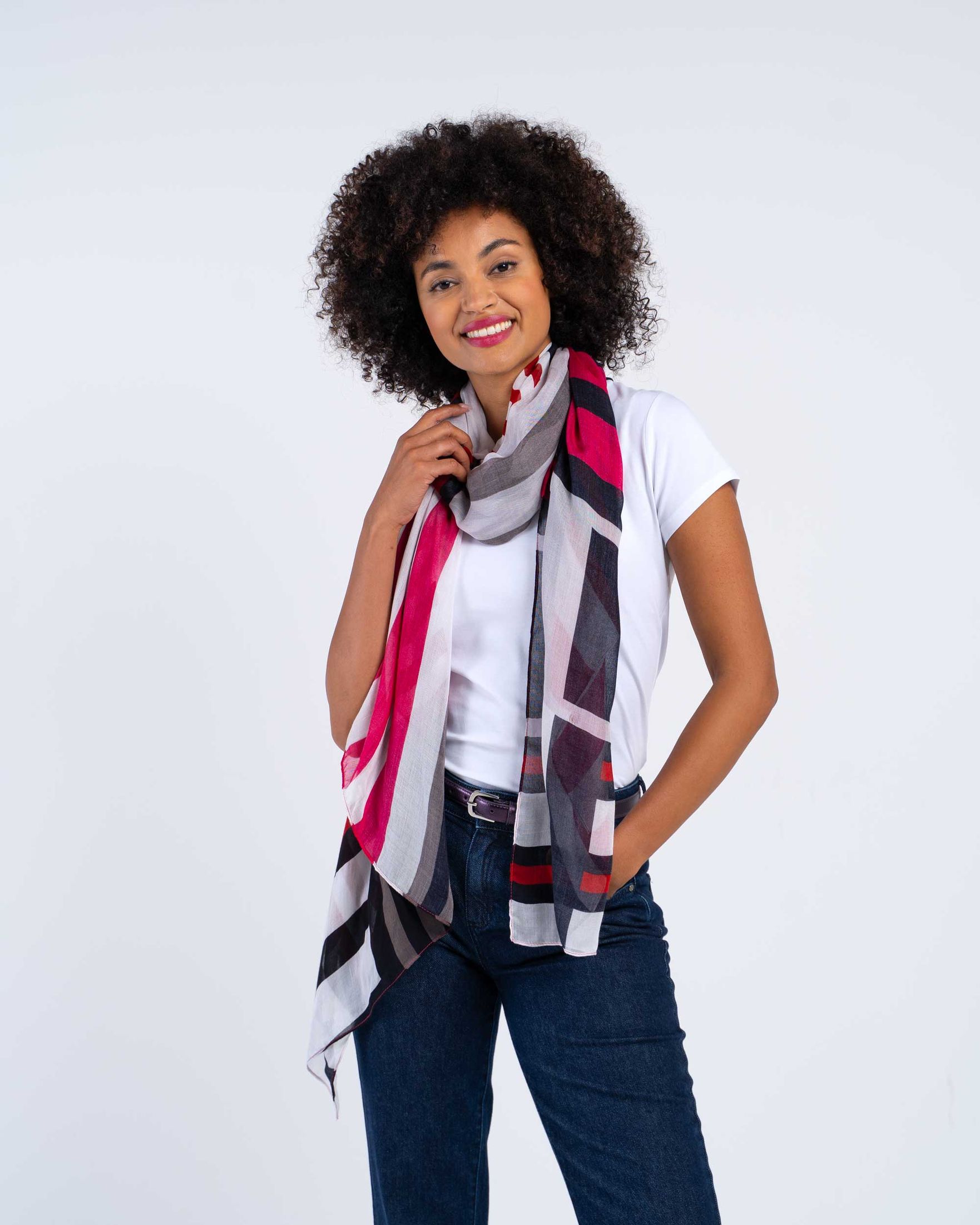 Broken Stripe Scarf
