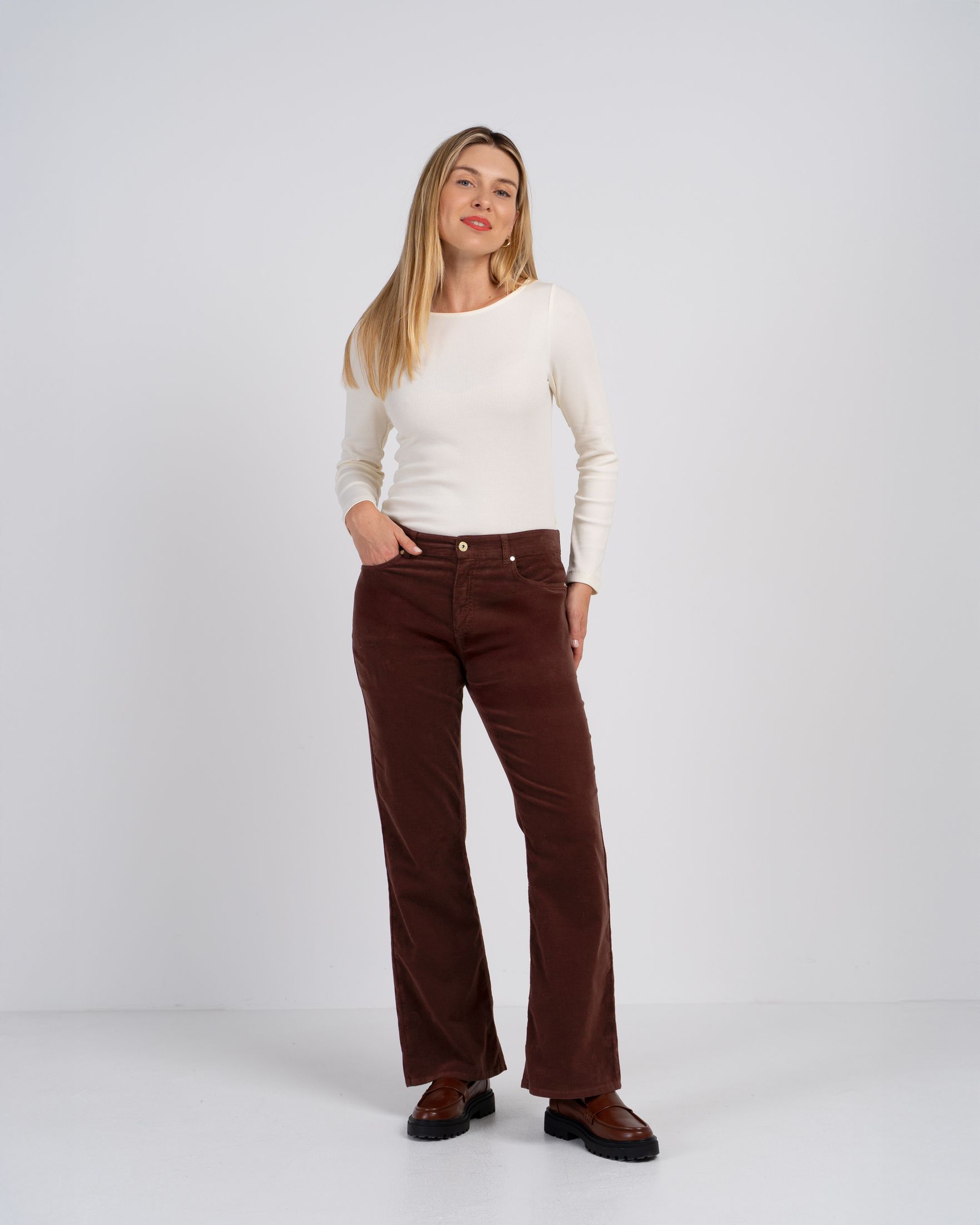 Jamie Cord Bootcut Jeans