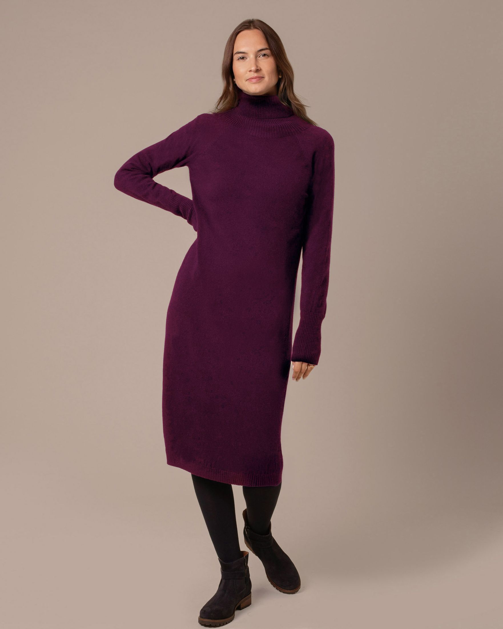 Celtic Geelong Midi Roll Neck Dress