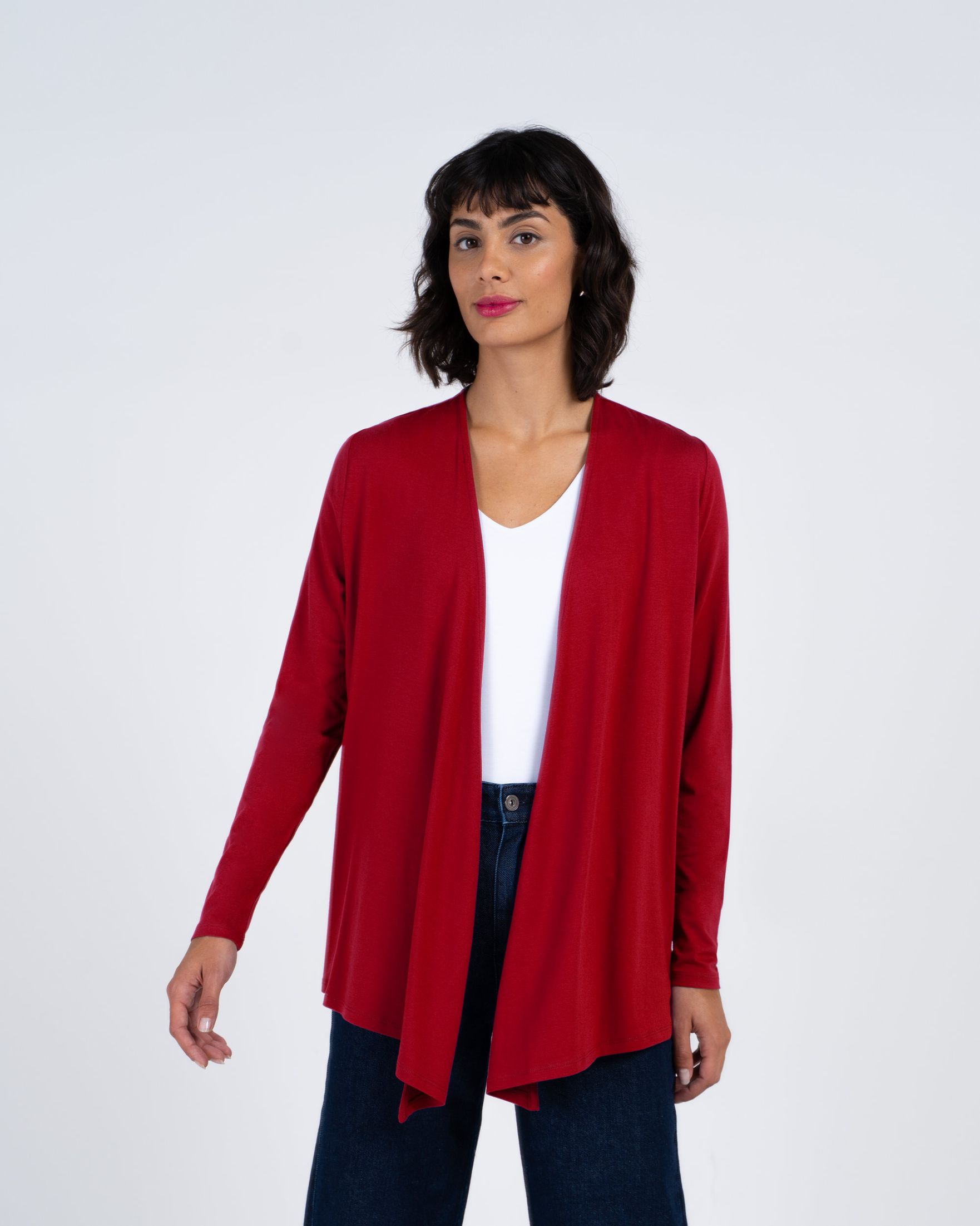 Jersey Edge to Edge Cardigan