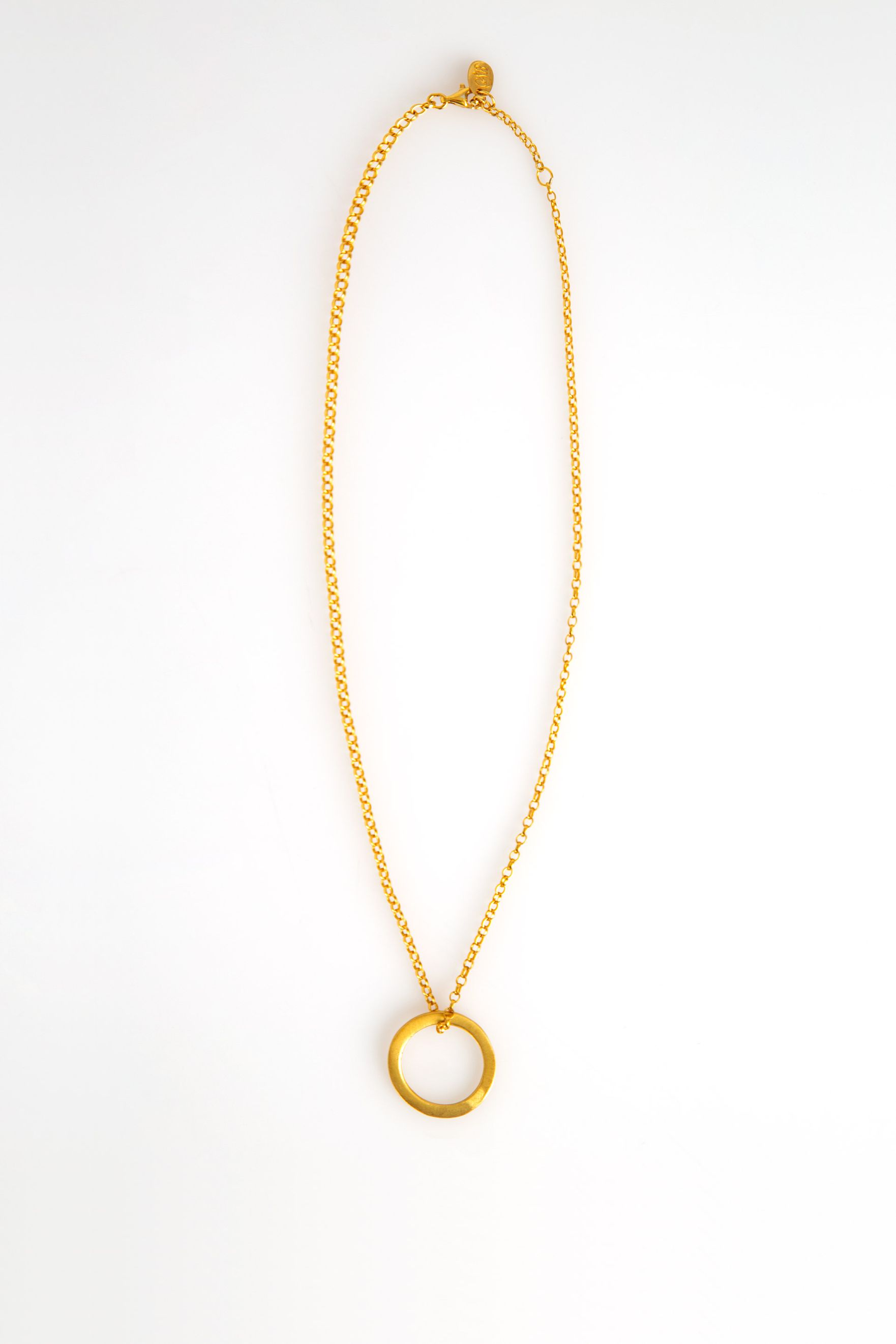 Halo Necklace Gold