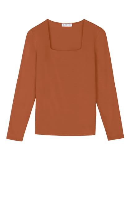 Jodi Square Neck Long Sleeve