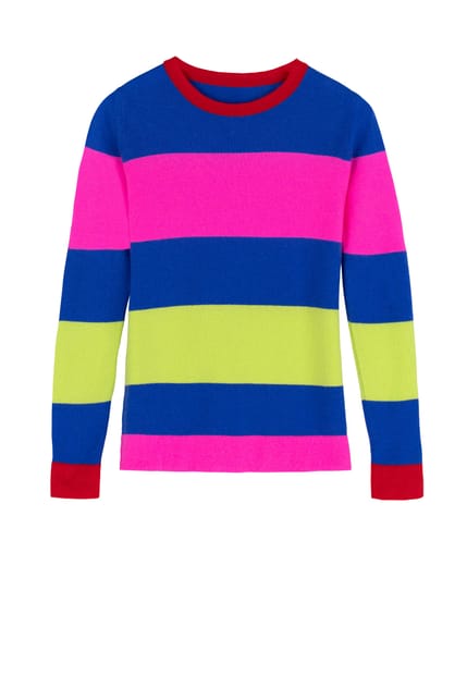 Cashmerino Stripe Sweater