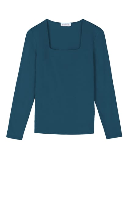 Jodi Square Neck Long Sleeve